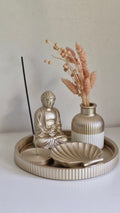 Ribbed Plate Buddha Blessing Kit #2 - House Warming Gift