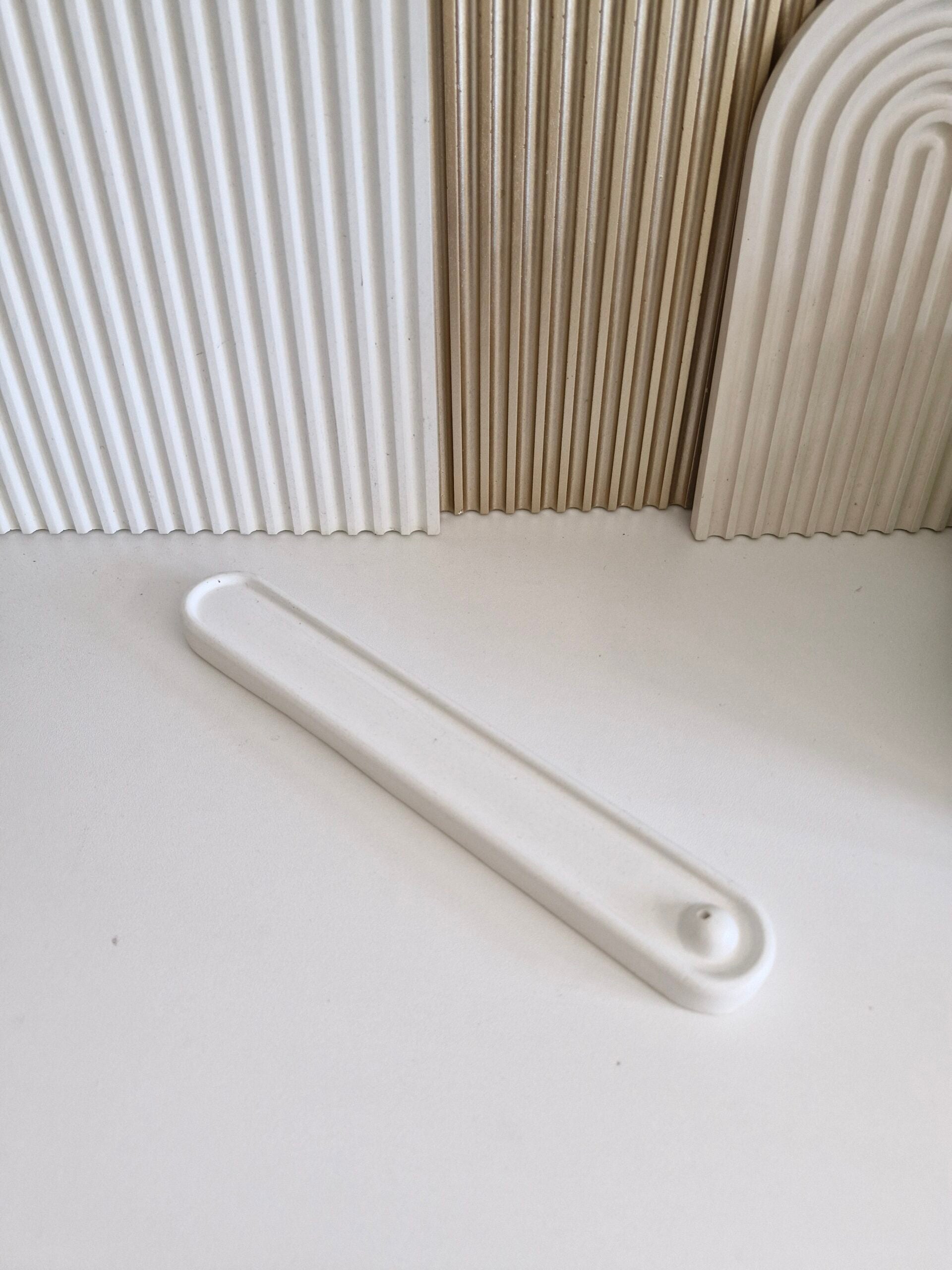 Long flat incense holder