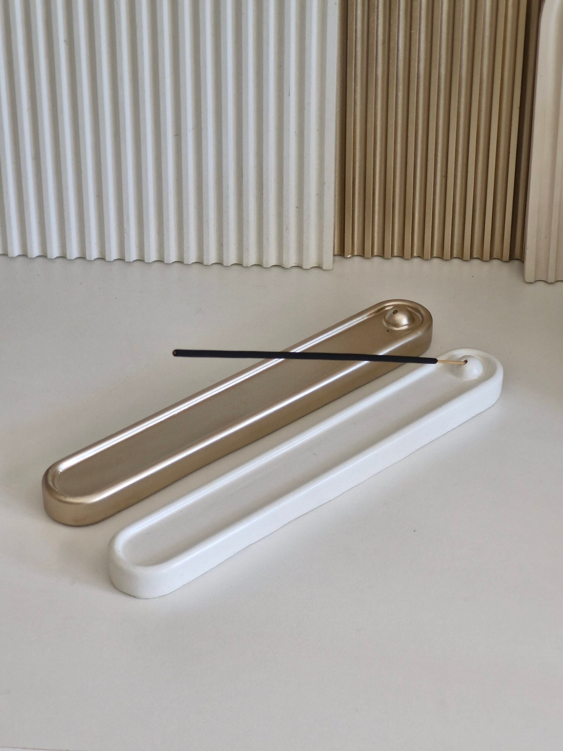 Long flat incense holder