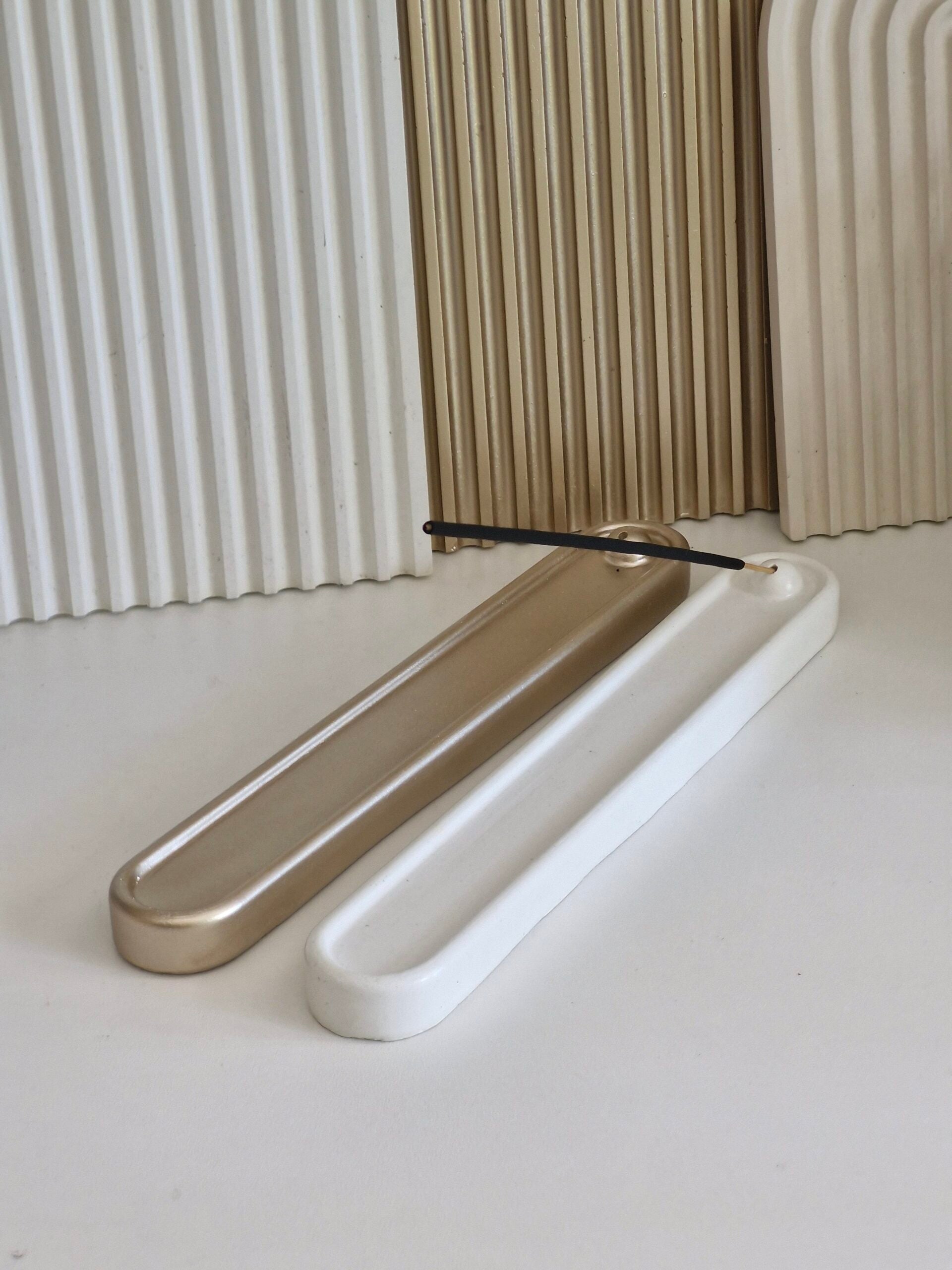 Long flat incense holder