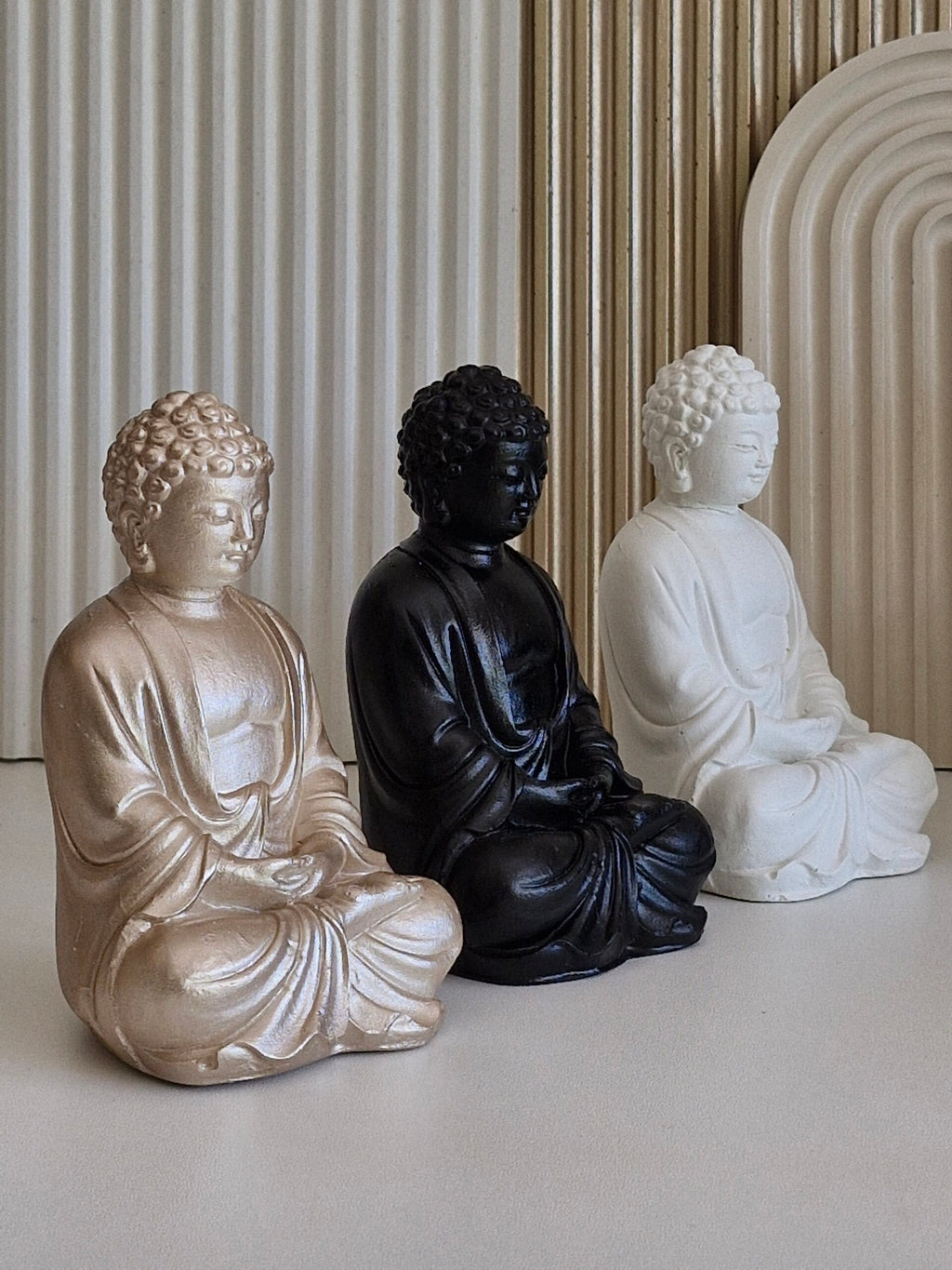 Large Buddha Statue - Peaceful Spiritual Home Décor