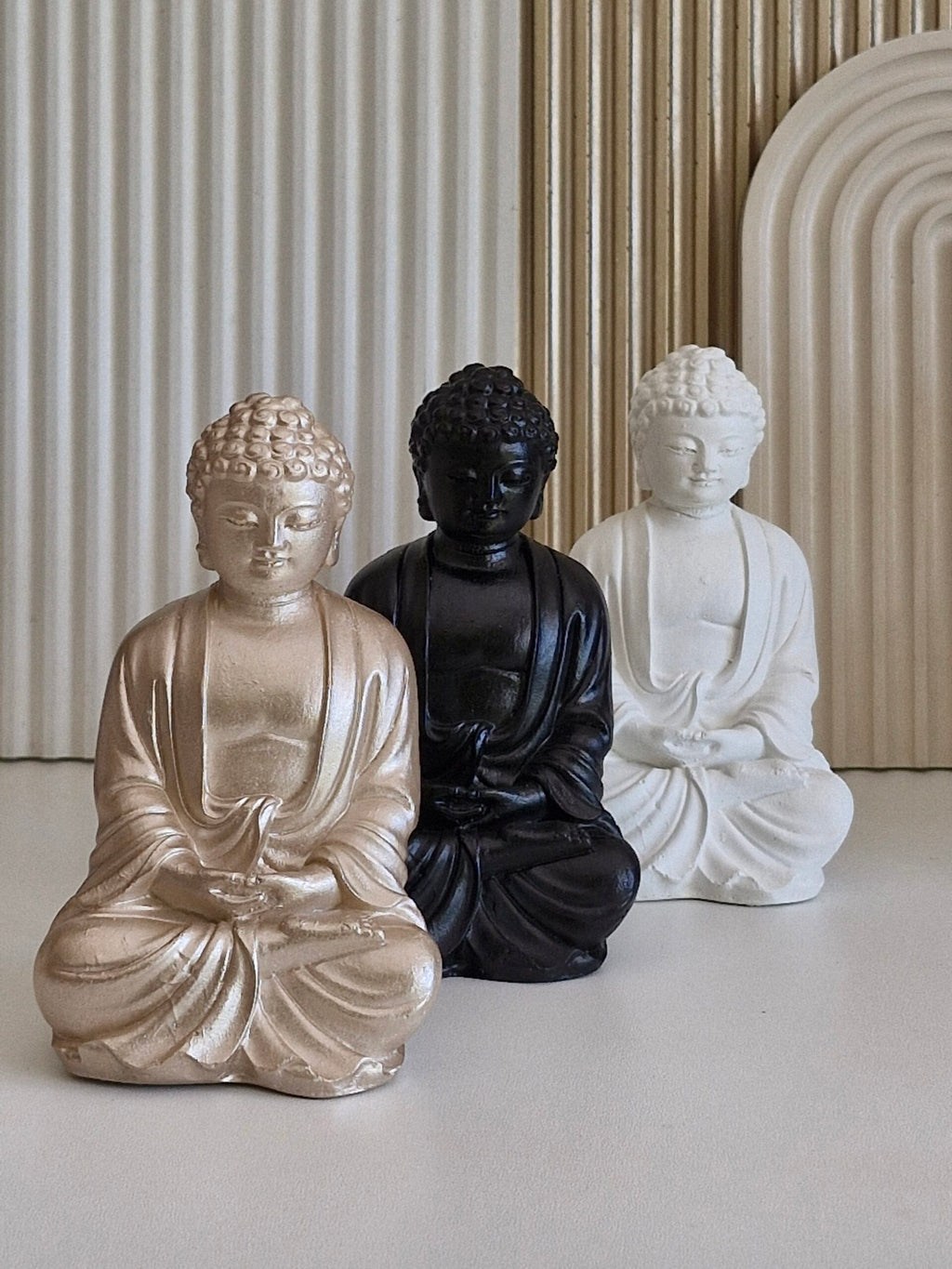 Large Buddha Statue - Peaceful Spiritual Home Décor