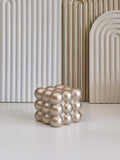 Large Bubble Paper Weight - Bubble Cube
