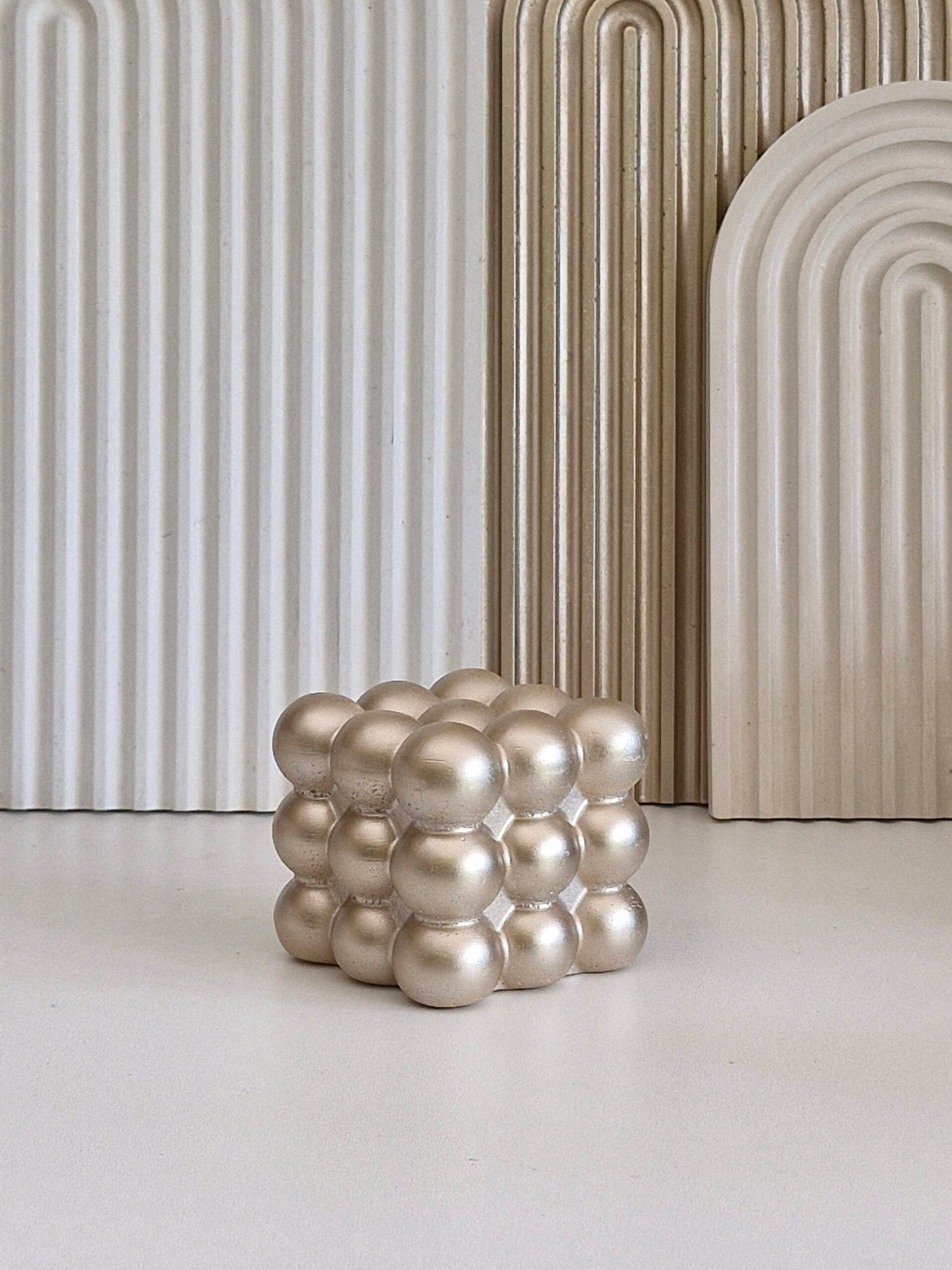 Large Bubble Paper Weight - Bubble Cube