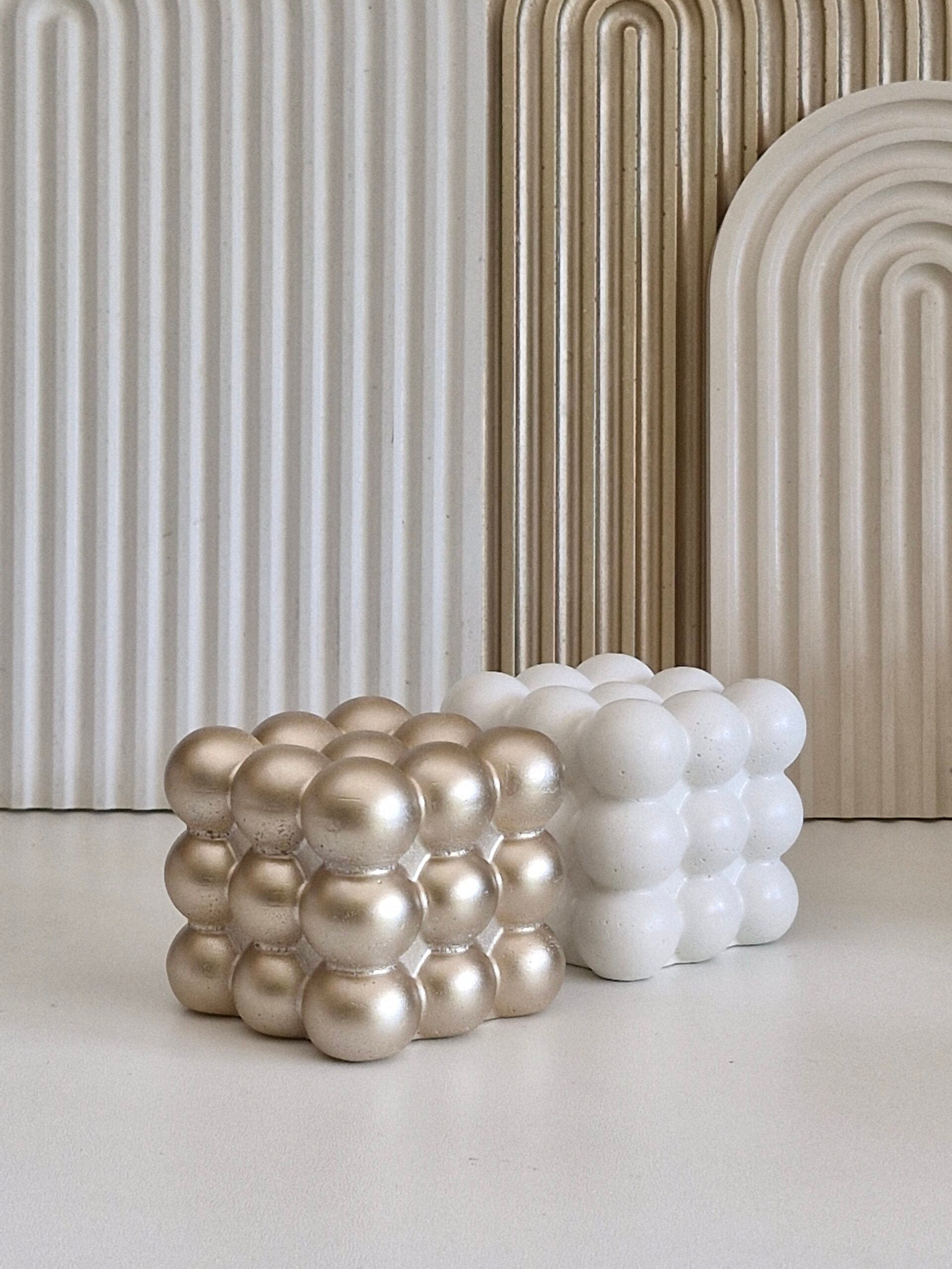 Large Bubble Paper Weight - Bubble Cube