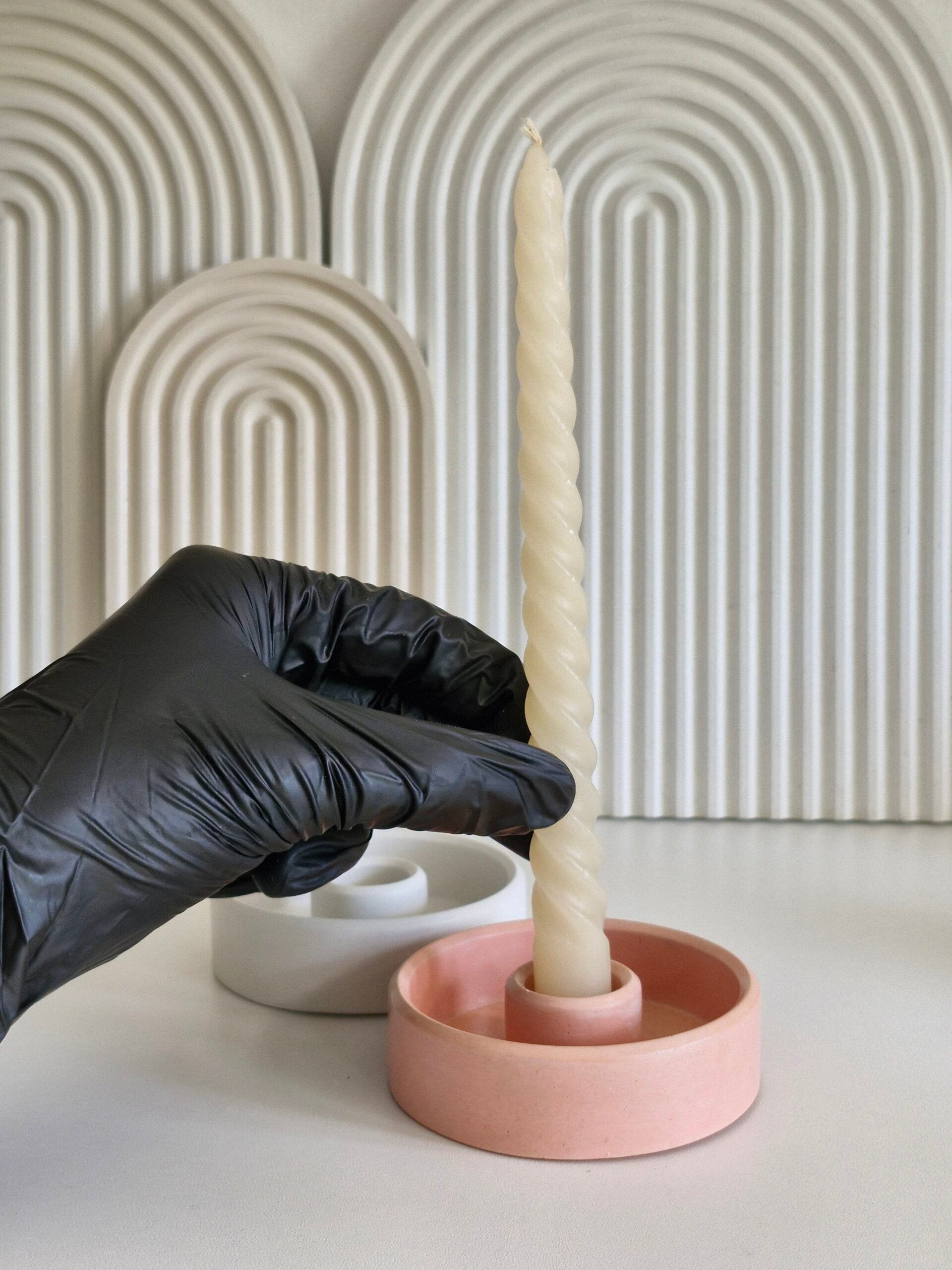 Piller Candle Holder - Minimalist Decorative Accent
