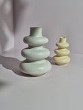 Large Wave Vase- Donut like flower vase