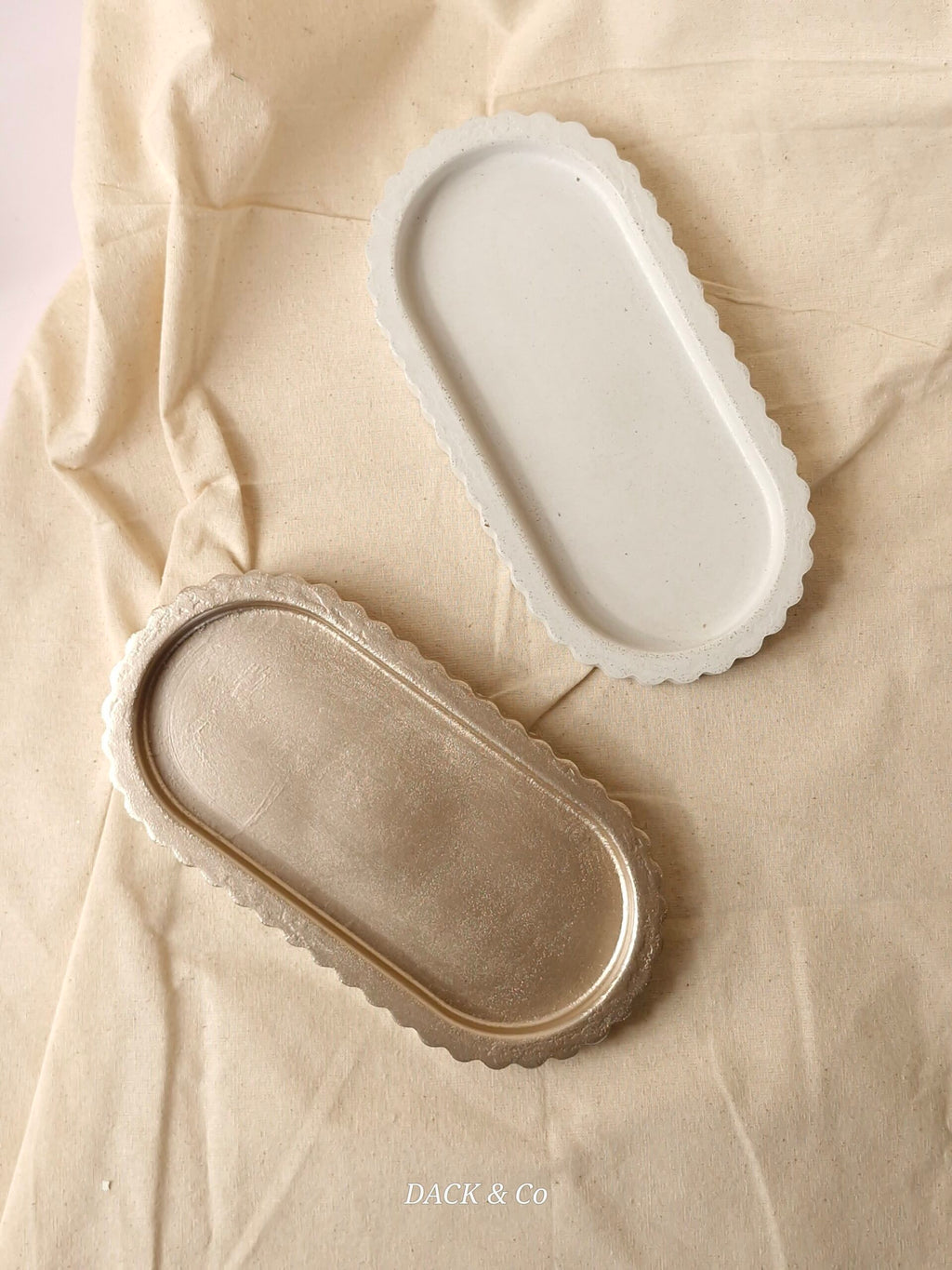 Ribbed Oval Tray - Ribbed Oval Trinket