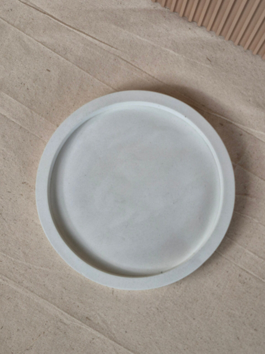 Large Thick Plate - Flat Decor Plate