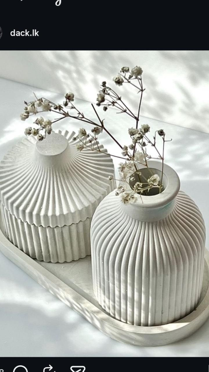 White Jewellery Corner with babies breath