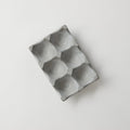 Minimalist Egg Holder - 6 Holes Egg Tray