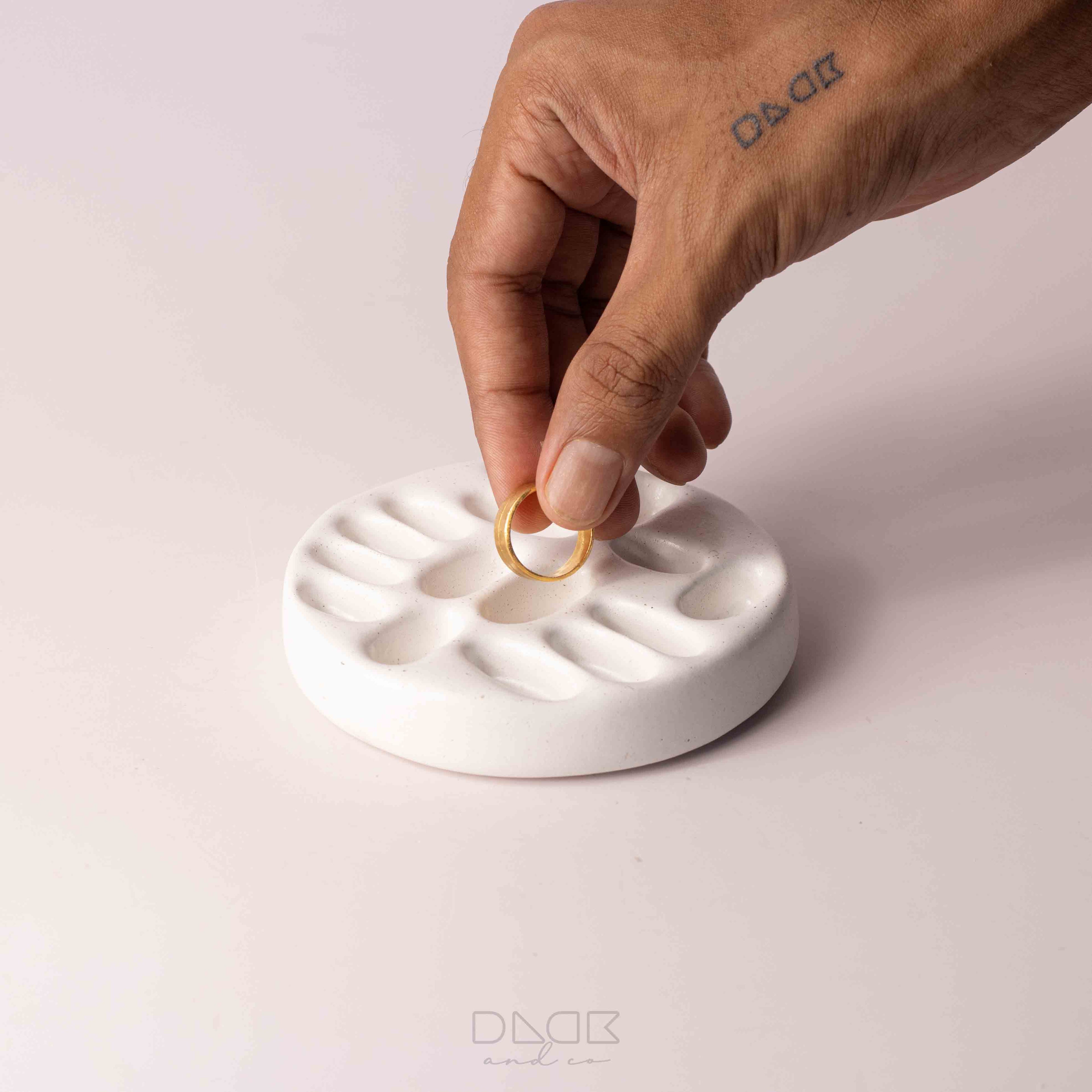 Luna Heart Ring Tray – Jewelry Ring Holder