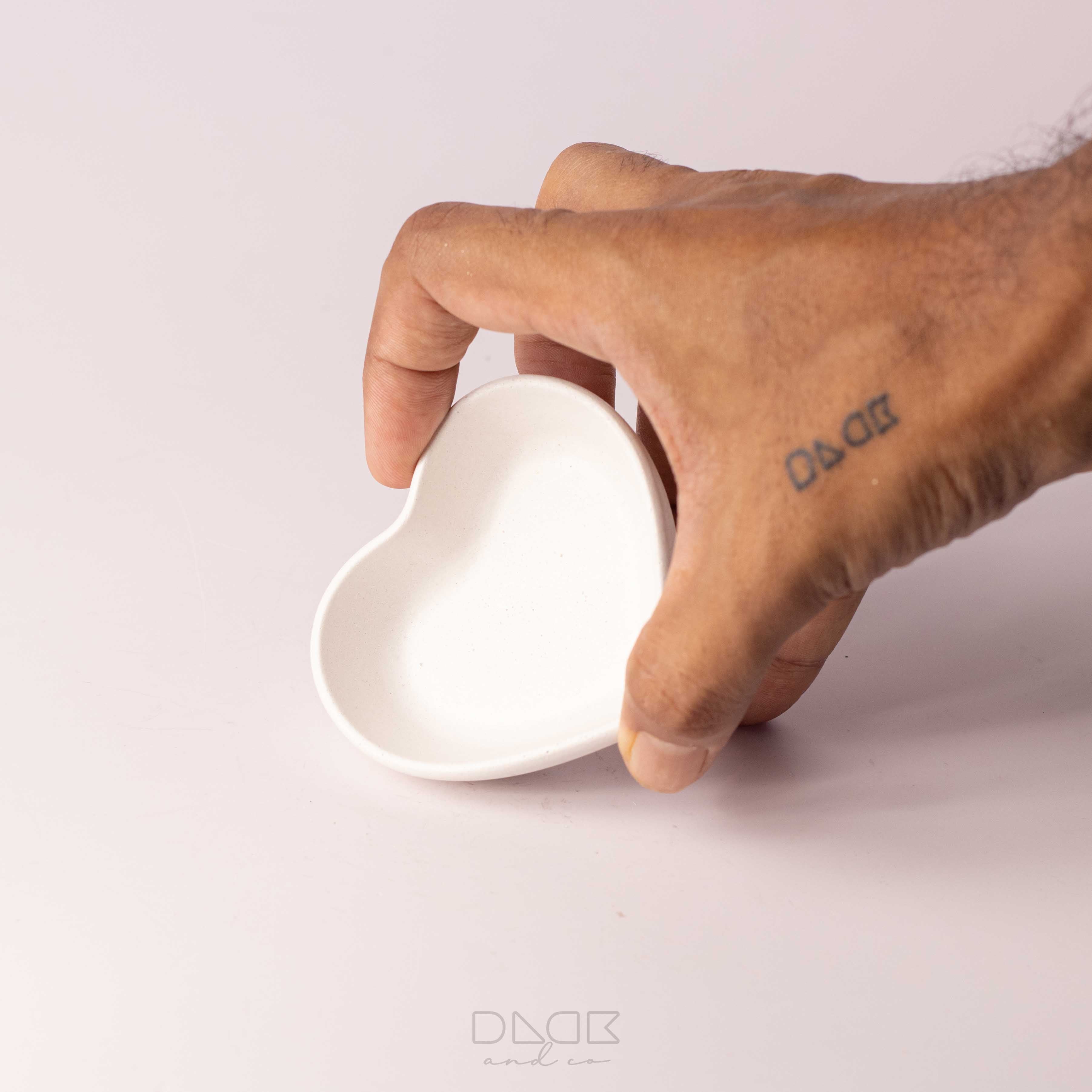 Small Heart Tray - Little Heart Shaped Cup