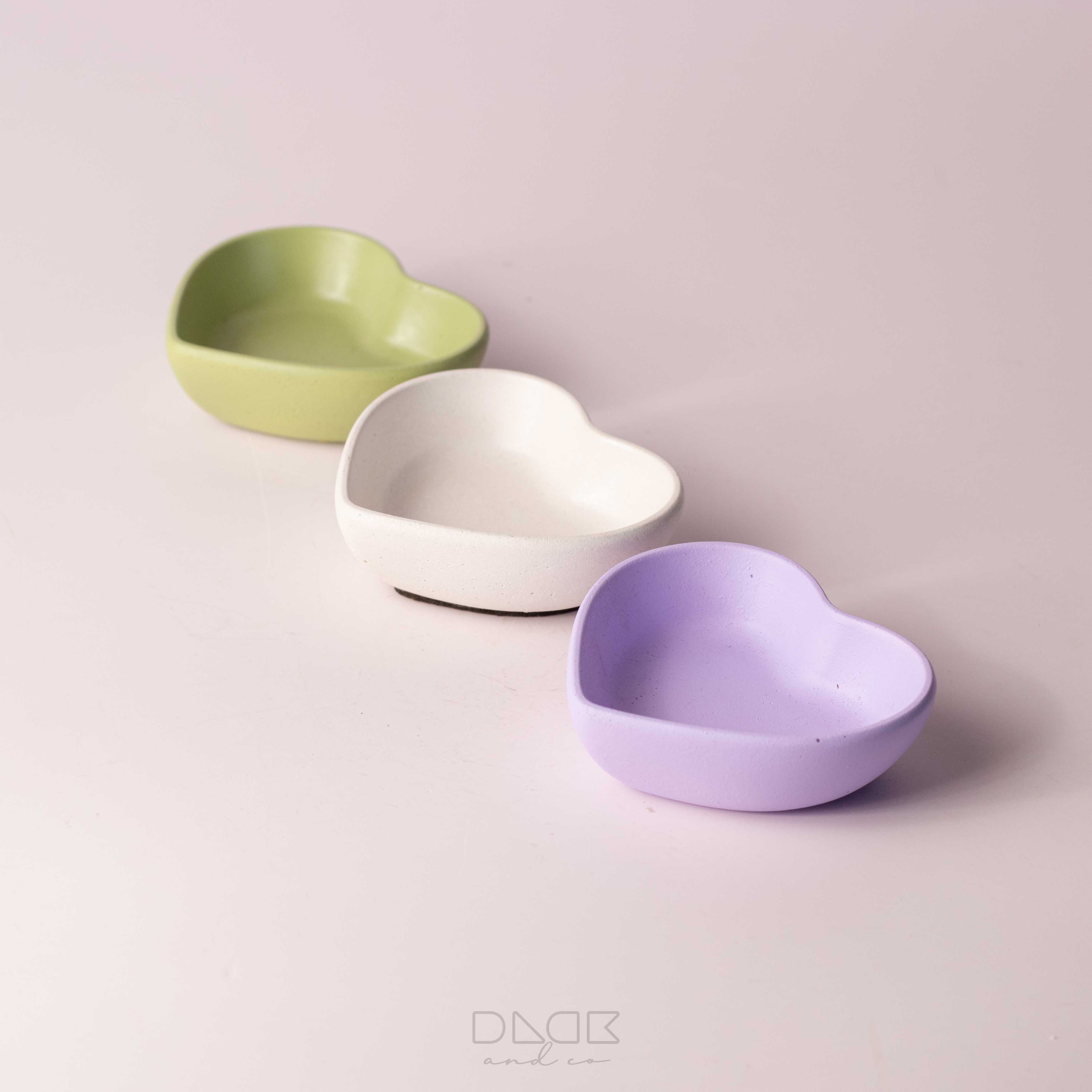 Small Heart Tray - Little Heart Shaped Cup