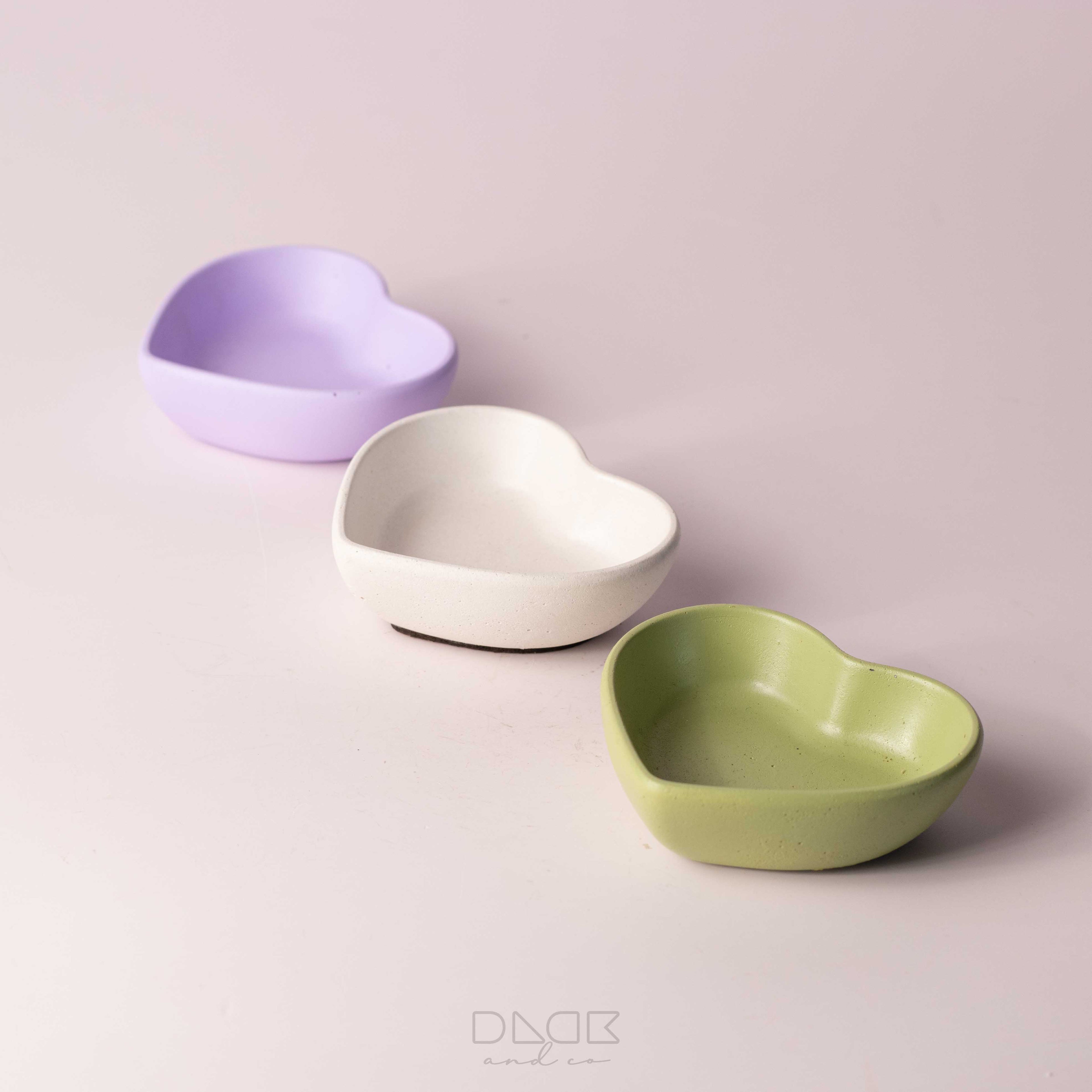 Small Heart Tray - Little Heart Shaped Cup