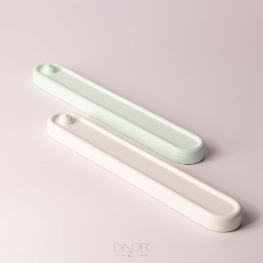 Long flat incense holder