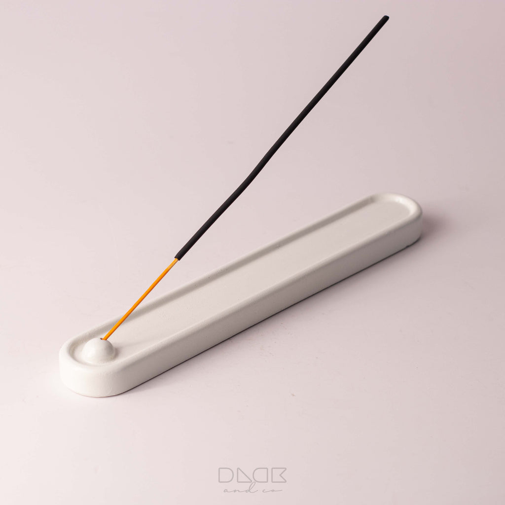 Long flat incense holder