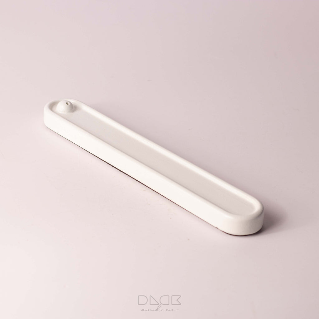 Long flat incense holder