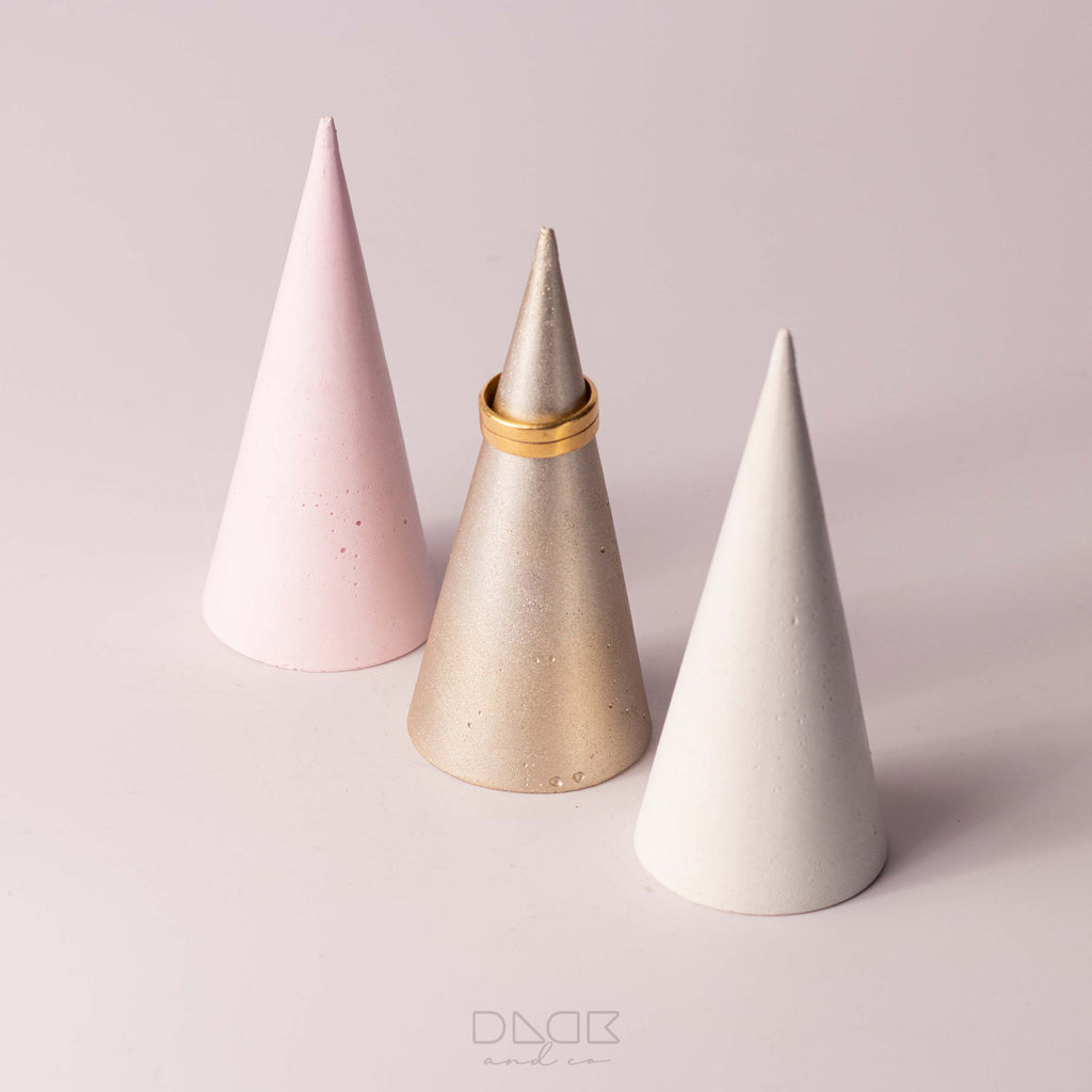 Large Ring Cone - Terrazzo Ring Holder