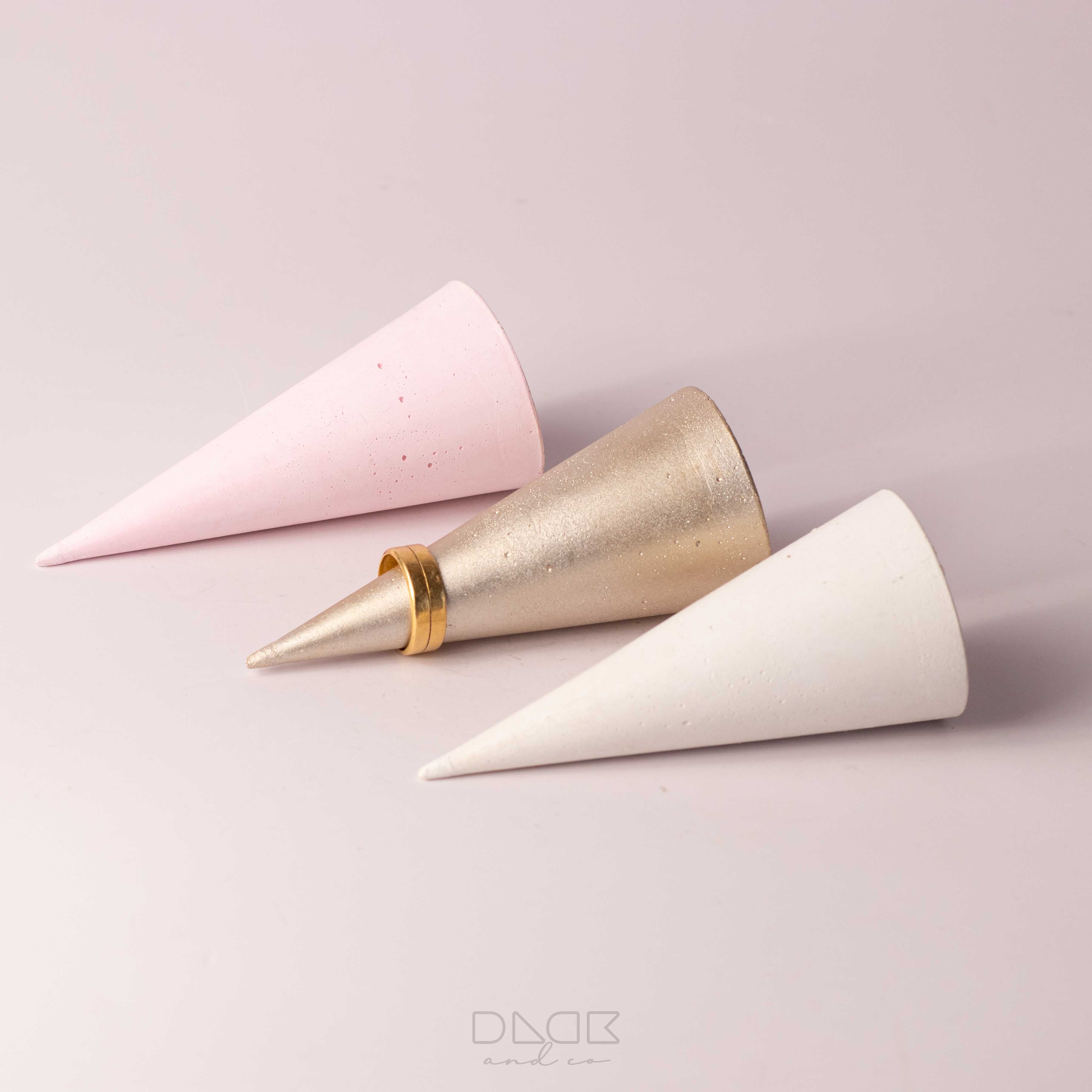 Large Ring Cone - Terrazzo Ring Holder