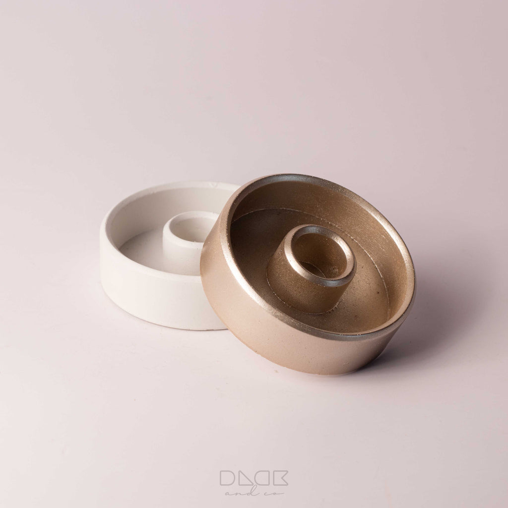 Piller Candle Holder - Minimalist Decorative Accent