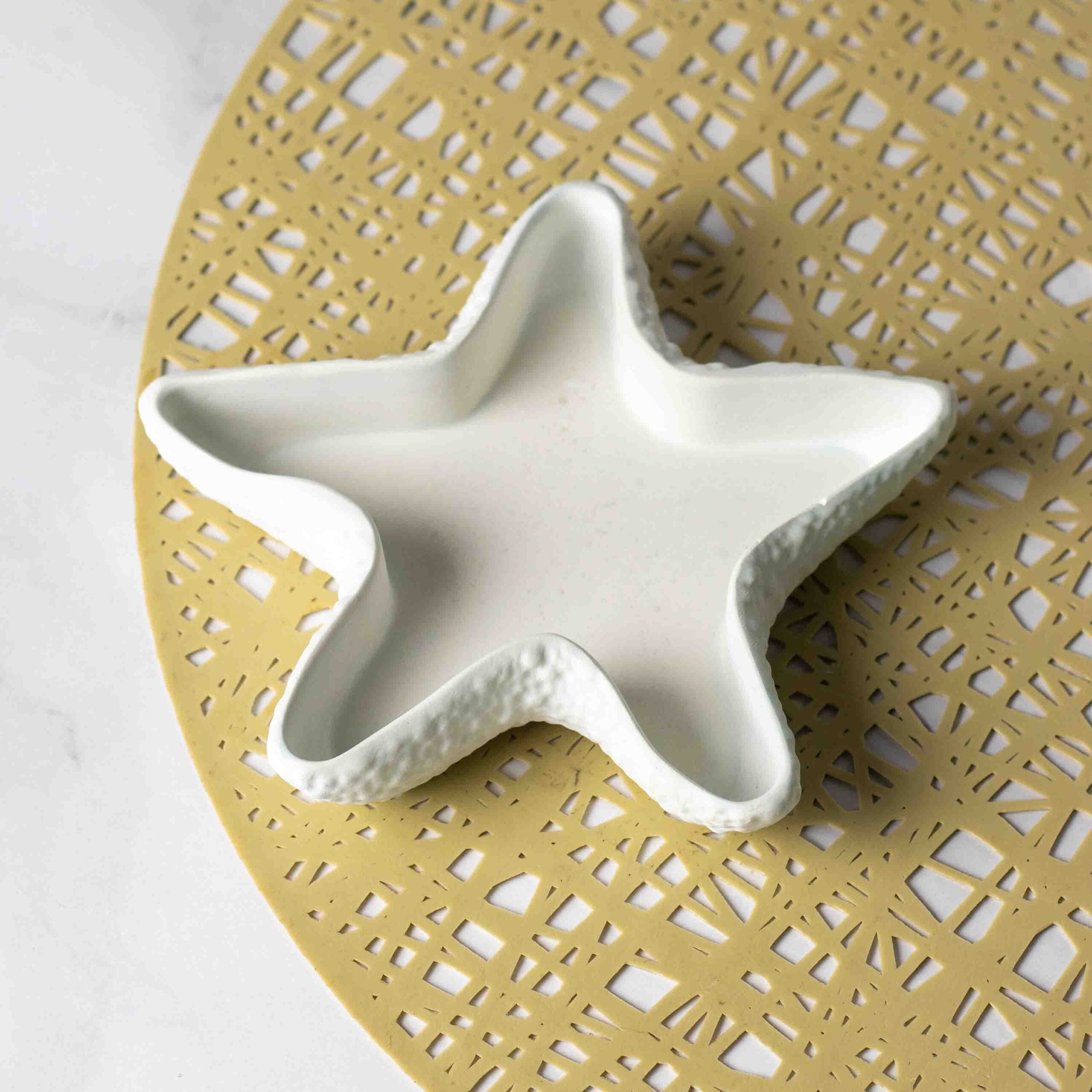 Pastel Color Starfish Tray | Stunning Starfish Trinket Tray