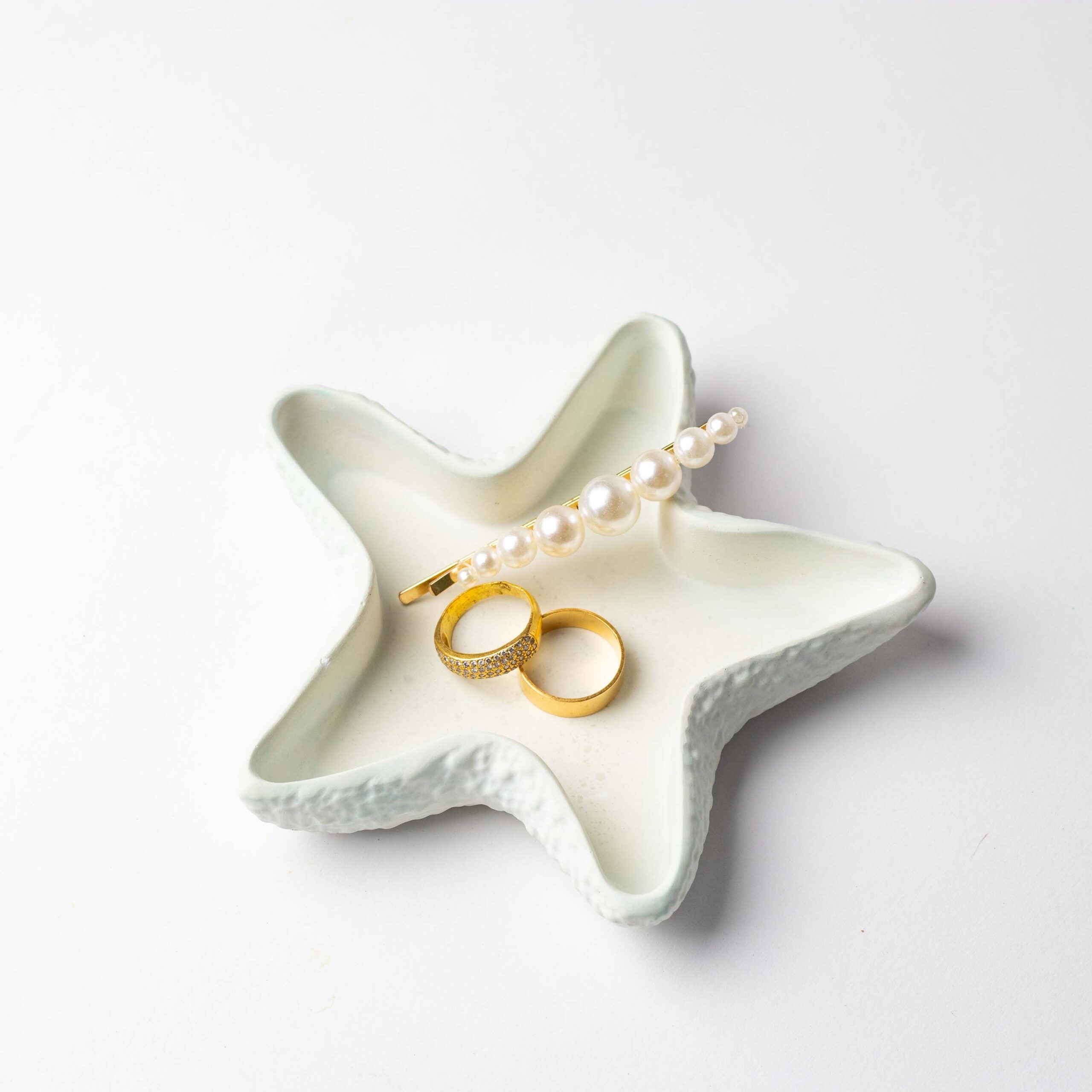 Pastel Color Starfish Tray | Stunning Starfish Trinket Tray