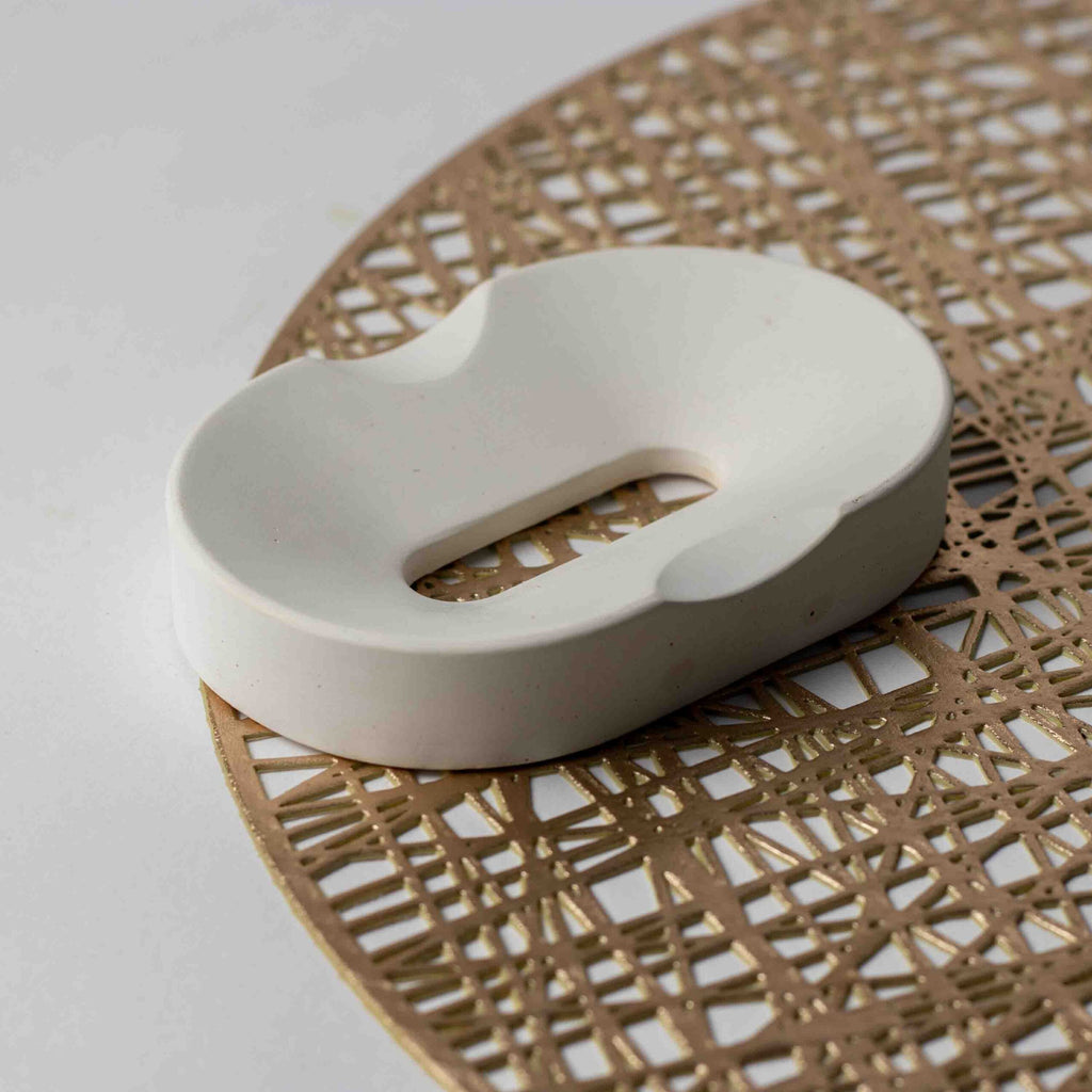 Pastel Color Soap Tray | Minimalist Boho Soap Dish - Terrazzo Bathroom Decor D4