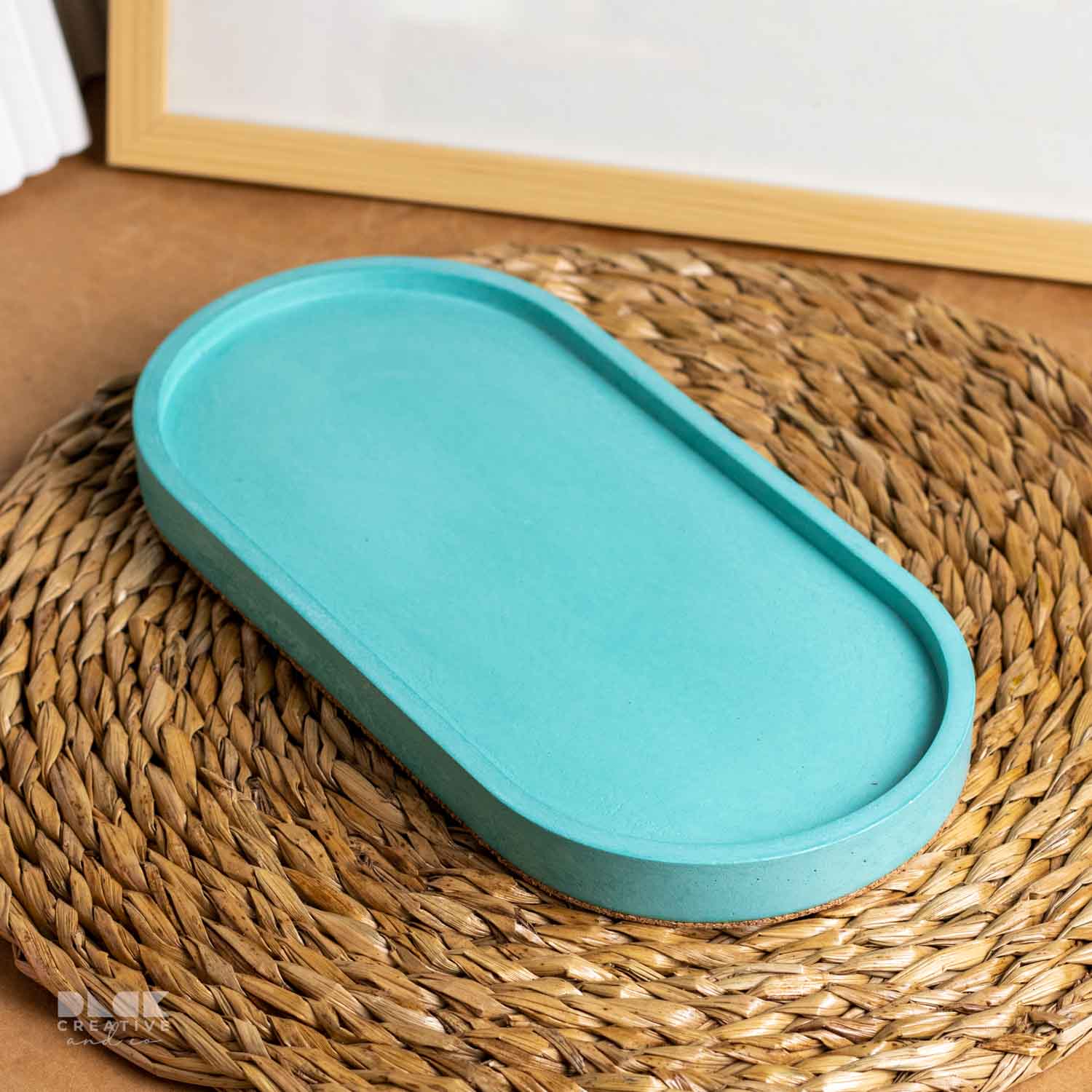 Large Oval Tray – Stunning Terrazzo Trinket Tray