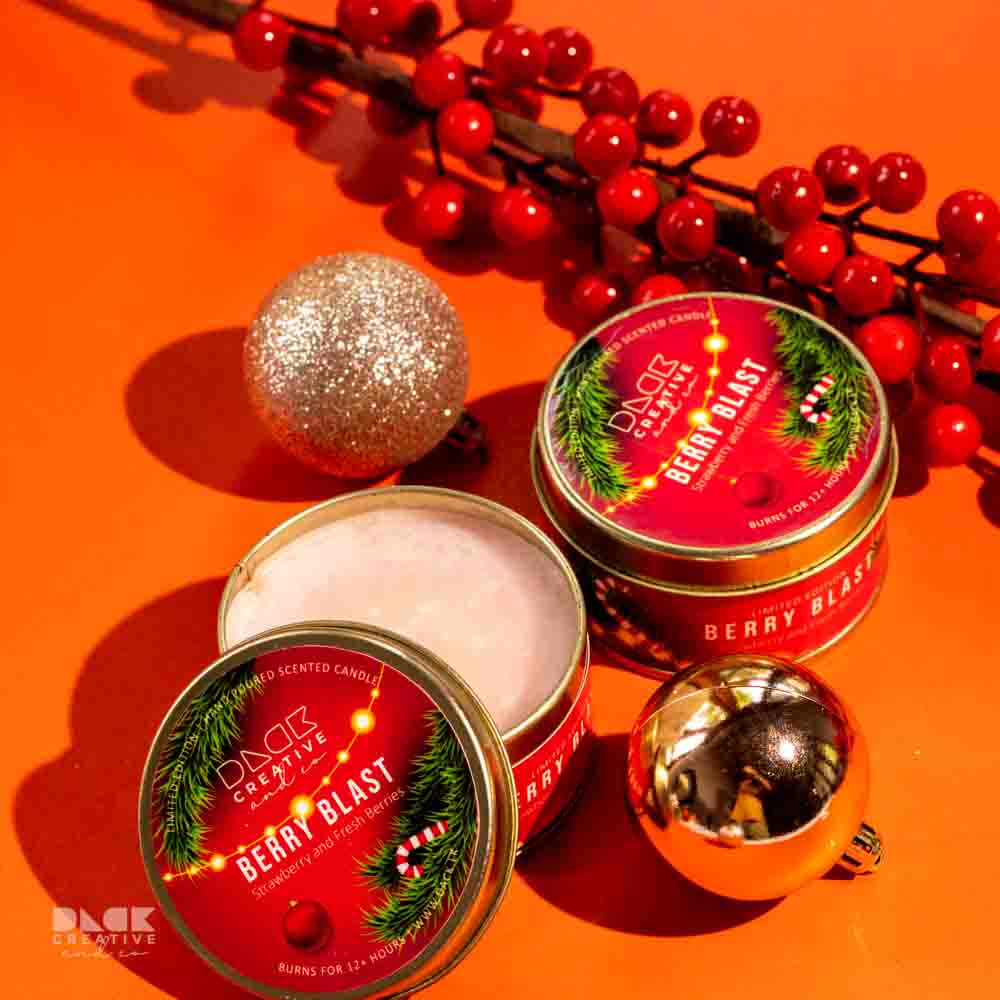 Timber Frost Scented Candle | Aromatic Eucalyptus, Pine & Lemongrass