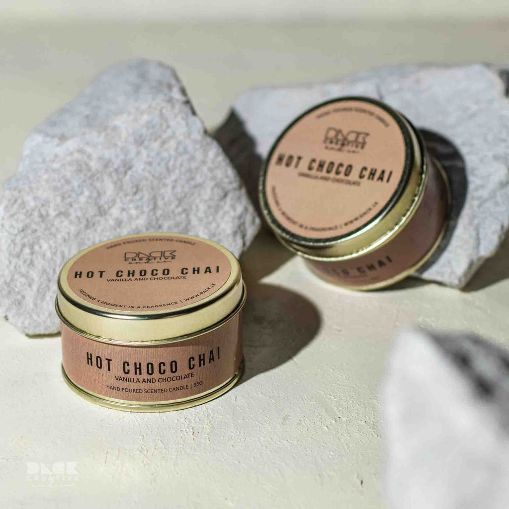 Hot Choco Chai Scented Candle | Best Chocolate, Coffee & Vanilla Blend