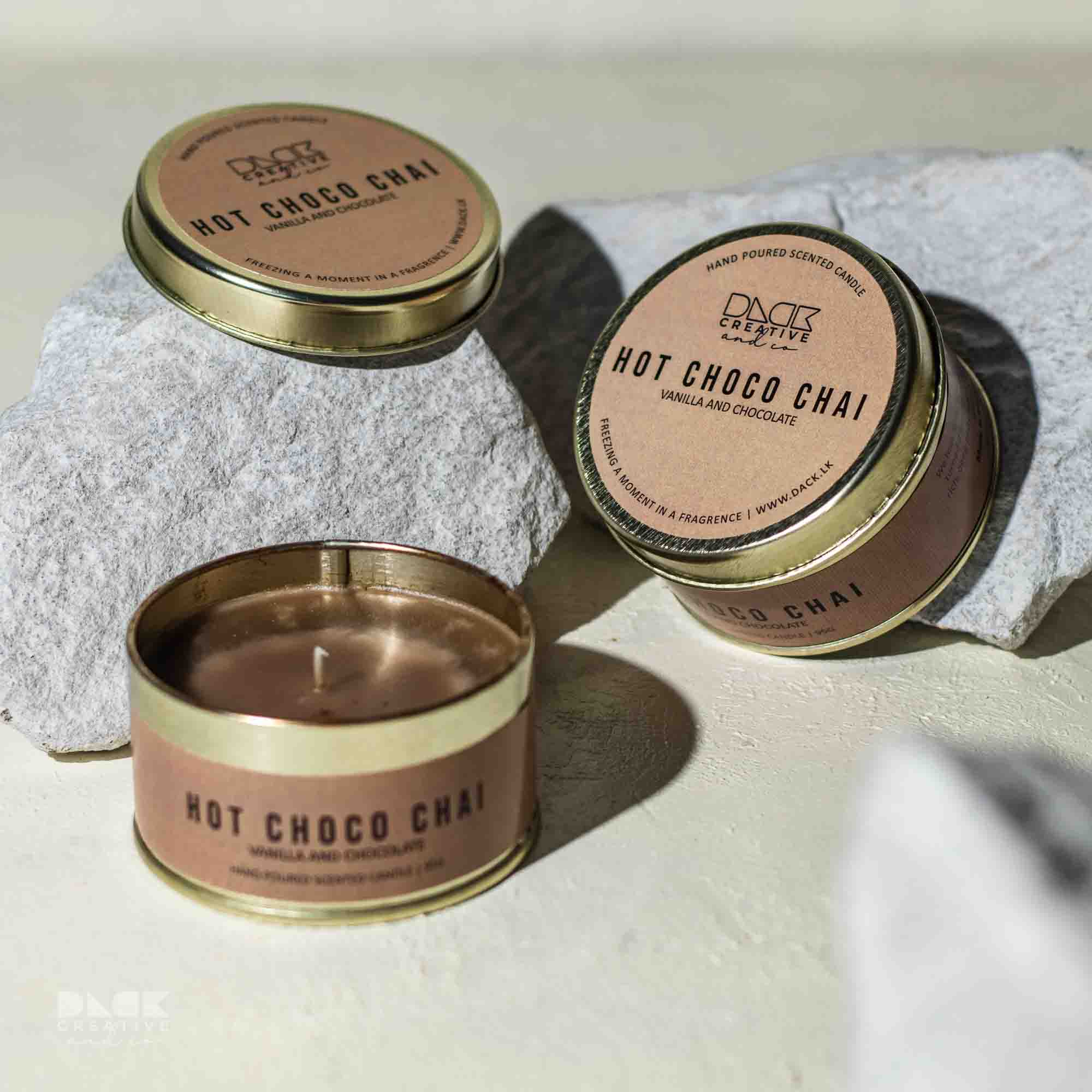 Hot Choco Chai Scented Candle | Best Chocolate, Coffee & Vanilla Blend