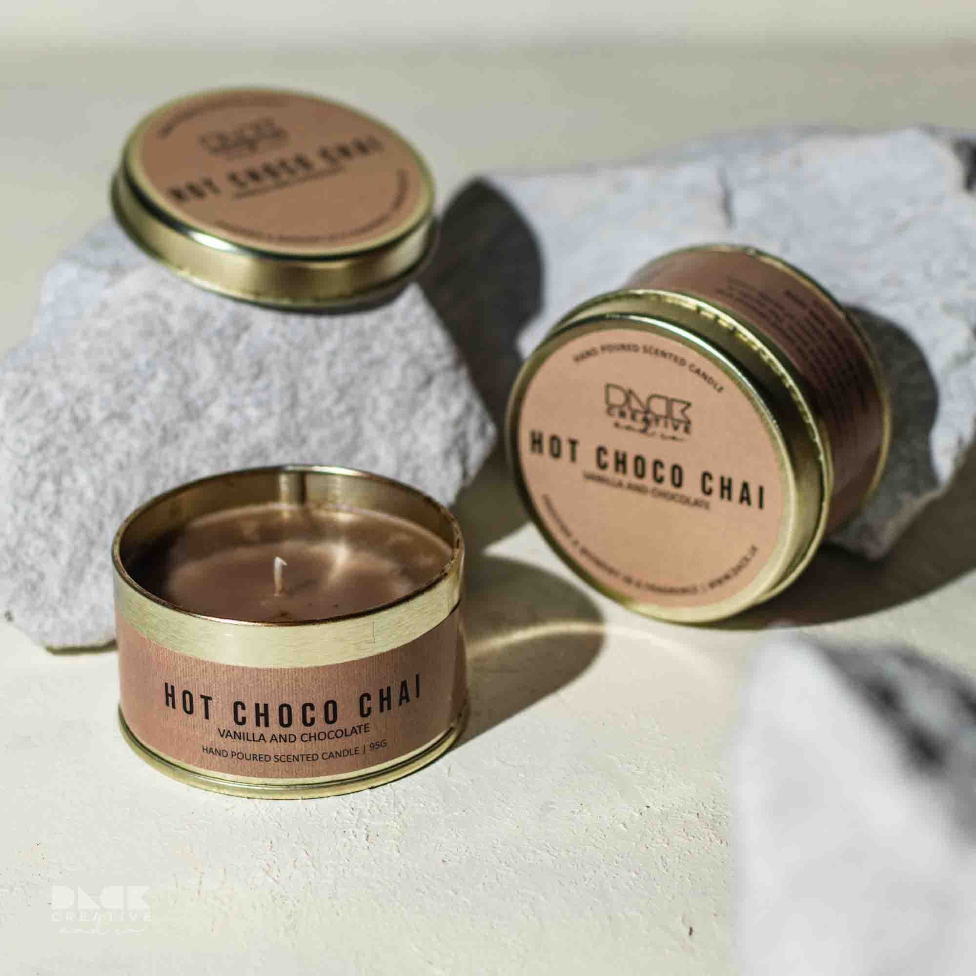 Hot Choco Chai Scented Candle | Best Chocolate, Coffee & Vanilla Blend