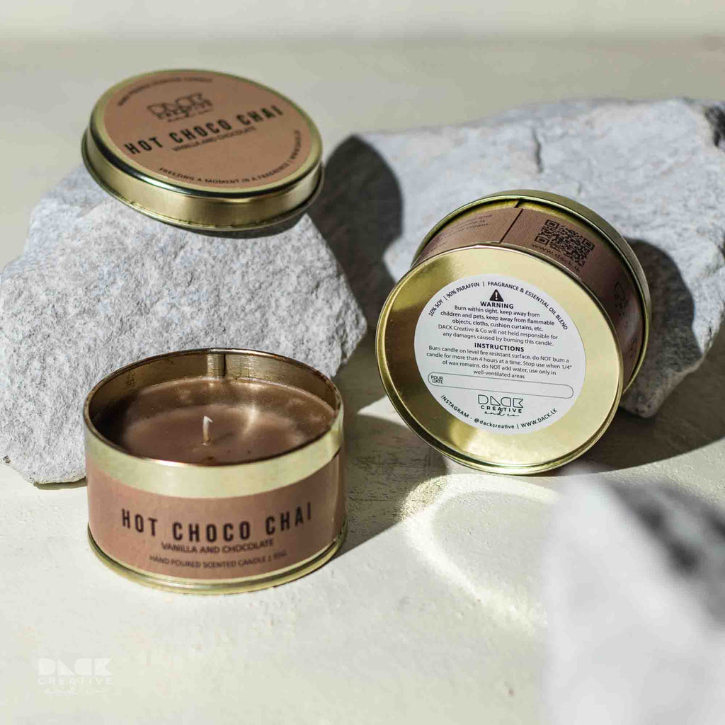 Hot Choco Chai Scented Candle | Best Chocolate, Coffee & Vanilla Blend