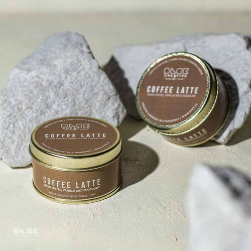 Coffee Latte Scented Candle | Fresh Coffee, Chocolate & Vanilla Blend - DC09