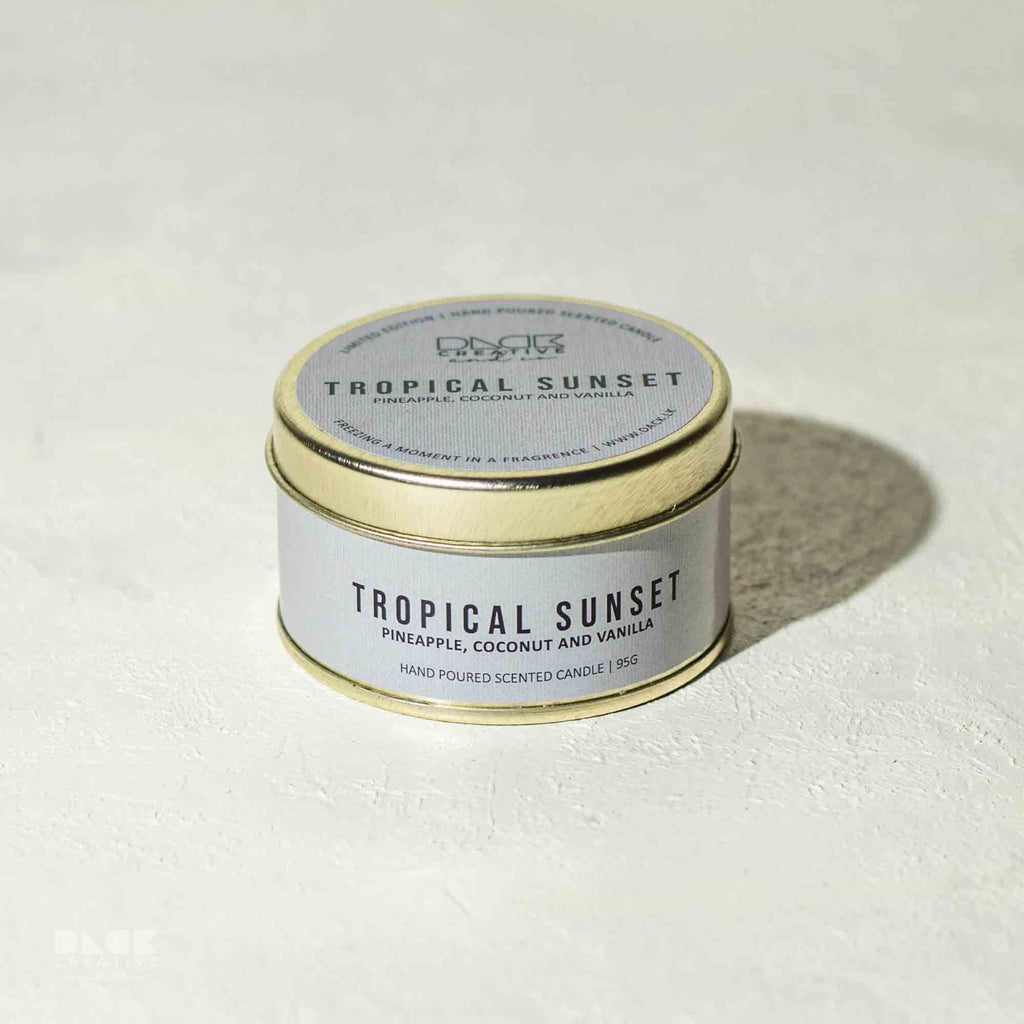 Tropical Sunset Candle | Best Fresh Berry, Coconut & Mint Blend
