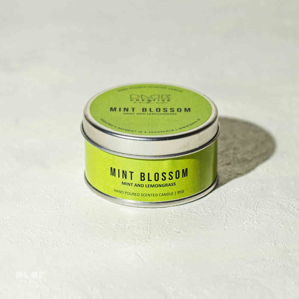 Mint Blossom Scented Candle | Amazing Mint Extract and Lemongrass Blend - DC04