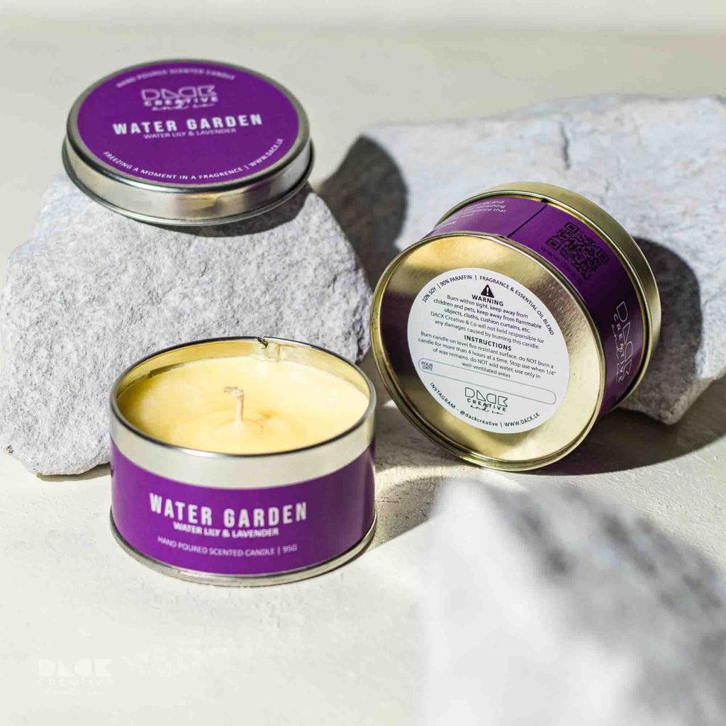 Water Garden Scented Candle | Amazing Water Lily & Lavender Blend