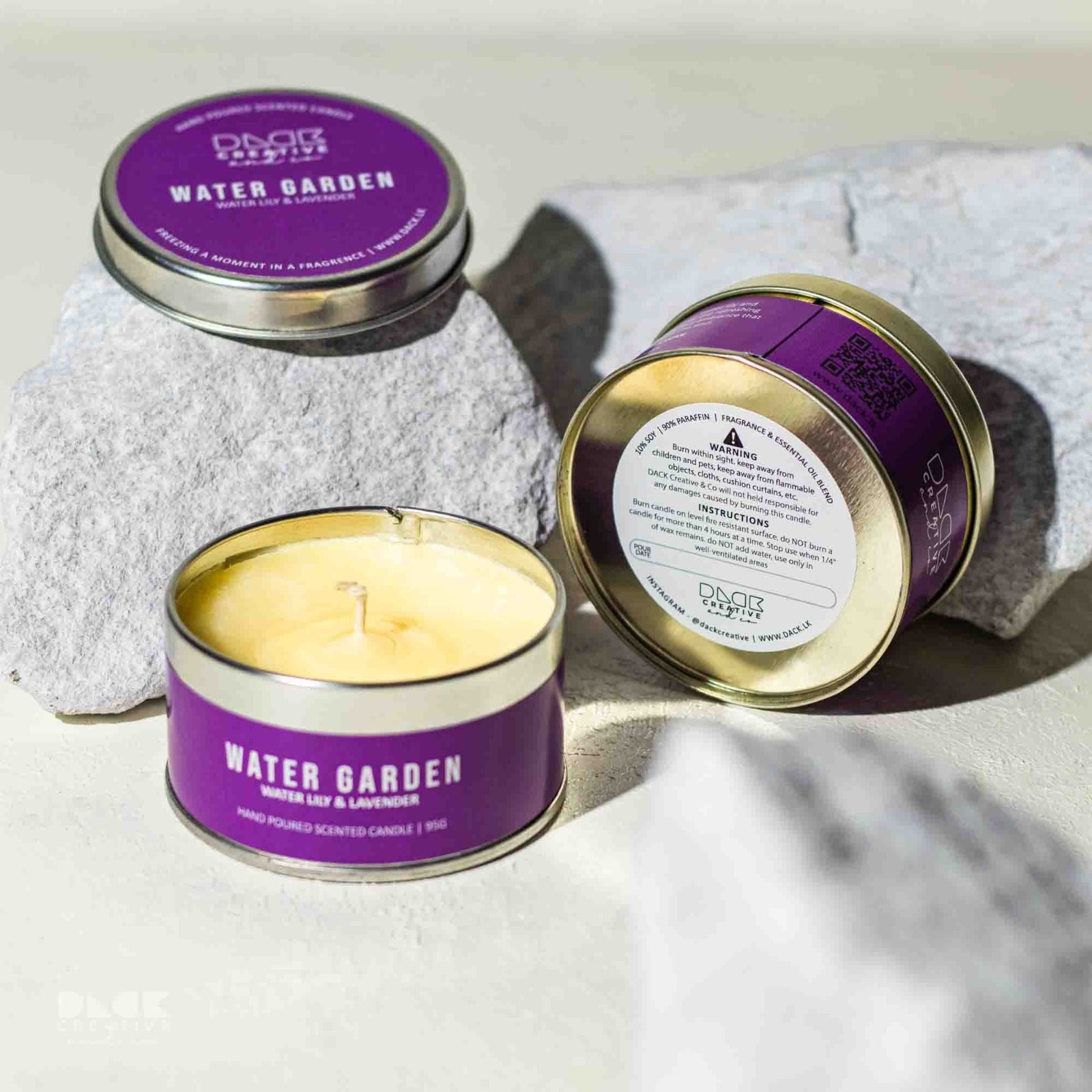 Water Garden Scented Candle | Amazing Water Lily & Lavender Blend