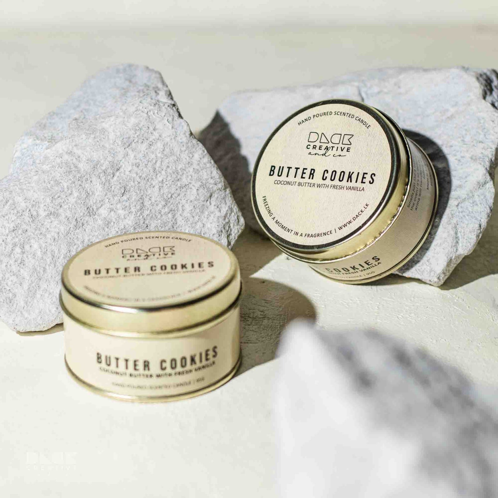 Butter Cookies Scented Candle | Best Coconut Butter & Vanilla Blend - DC29