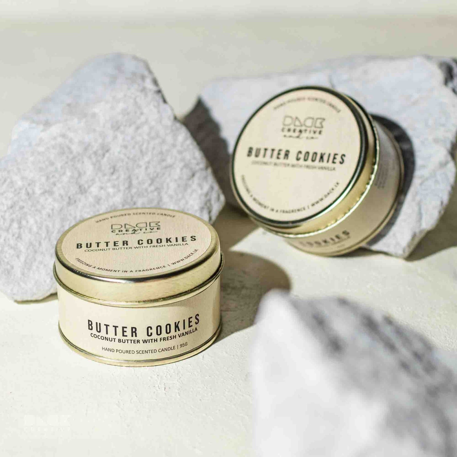 Butter Cookies Scented Candle | Best Coconut Butter & Vanilla Blend - DC29