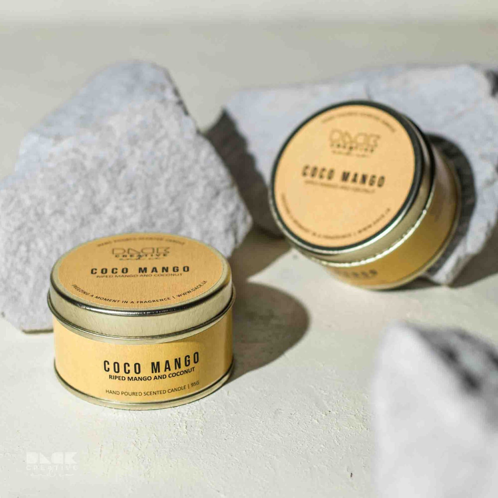Coco Mango Scented Candle | Amazing Riped Mango & Coconut Blend - DC24