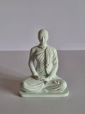 6" White Yashodara Theraniya Statue - Peaceful Spiritual Decor