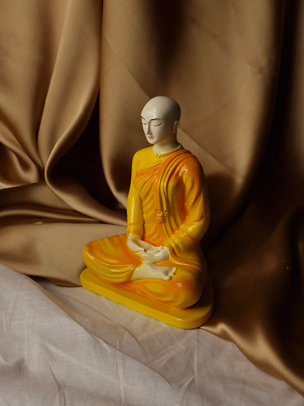 6" Serine Yashodara Theraniya Statue - Peaceful Spiritual Decor
