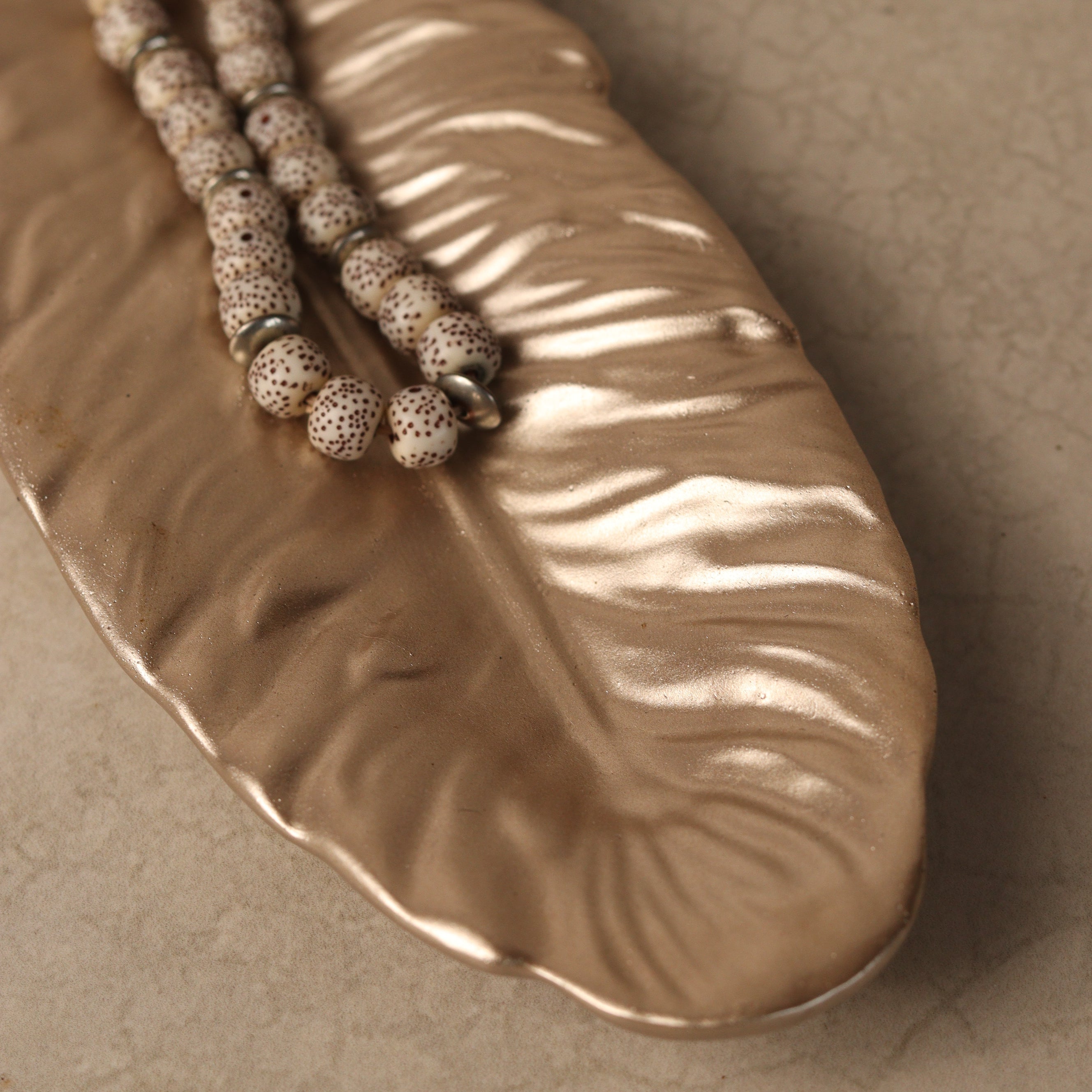 Feather Tray - Stunning Leaf Trinket Tray