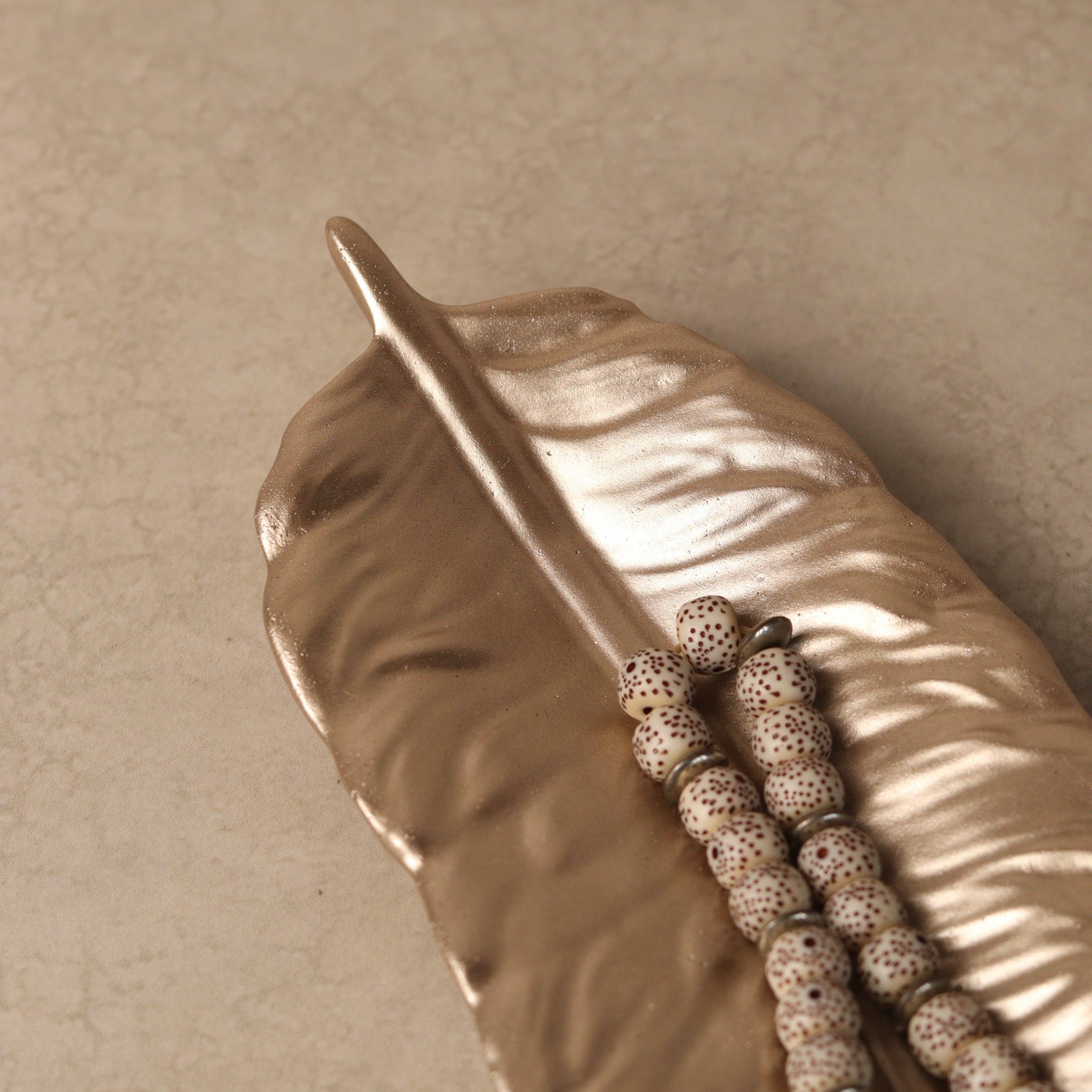 Feather Tray - Stunning Leaf Trinket Tray