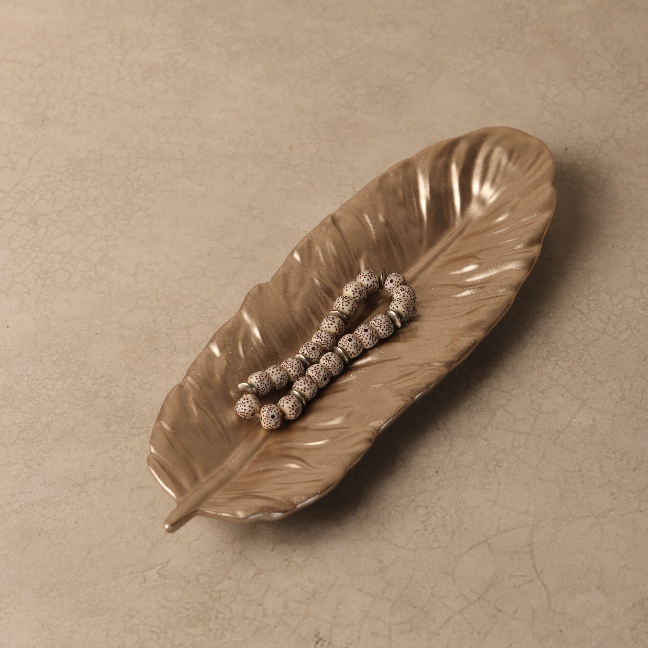 Feather Tray - Stunning Leaf Trinket Tray