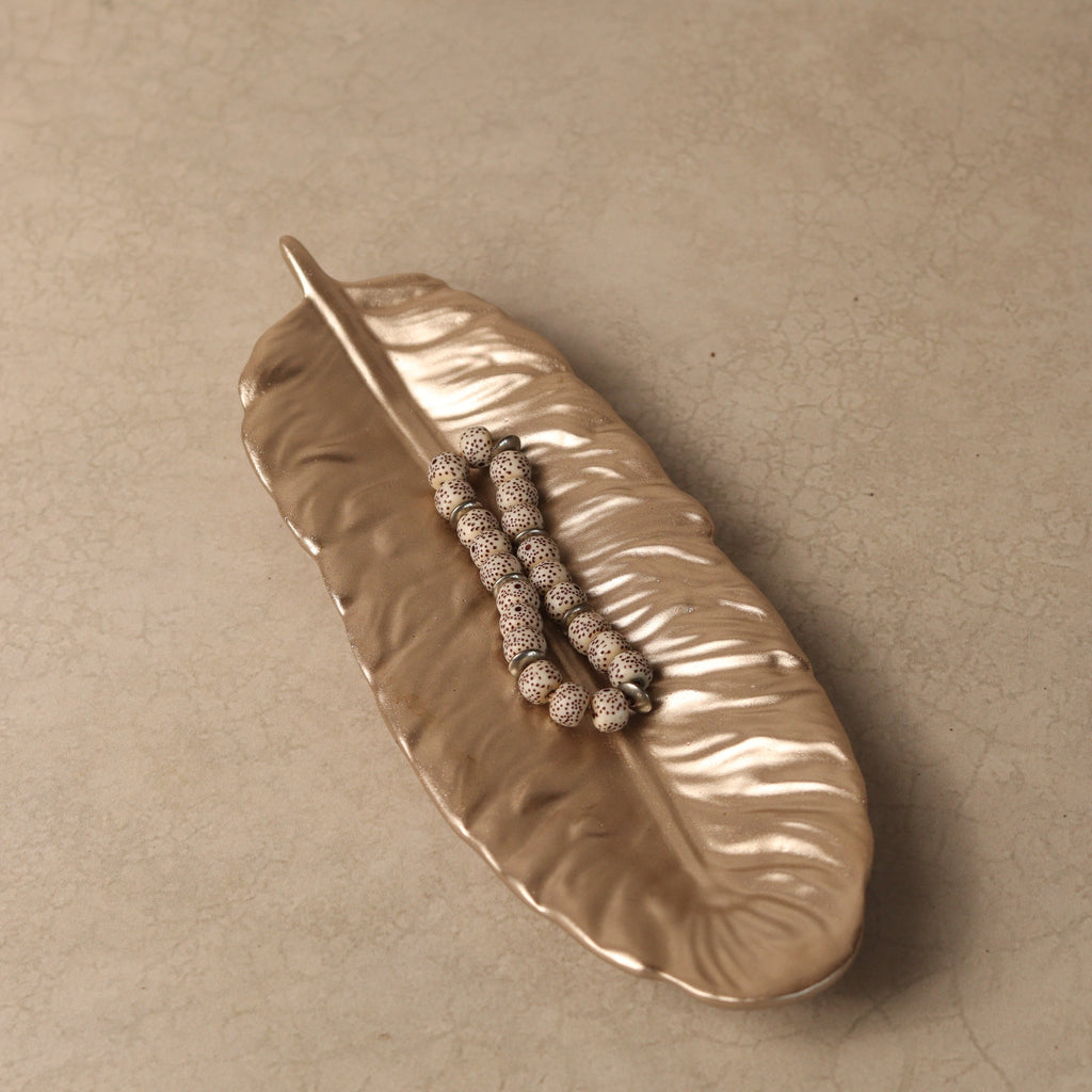 Feather Tray - Stunning Leaf Trinket Tray