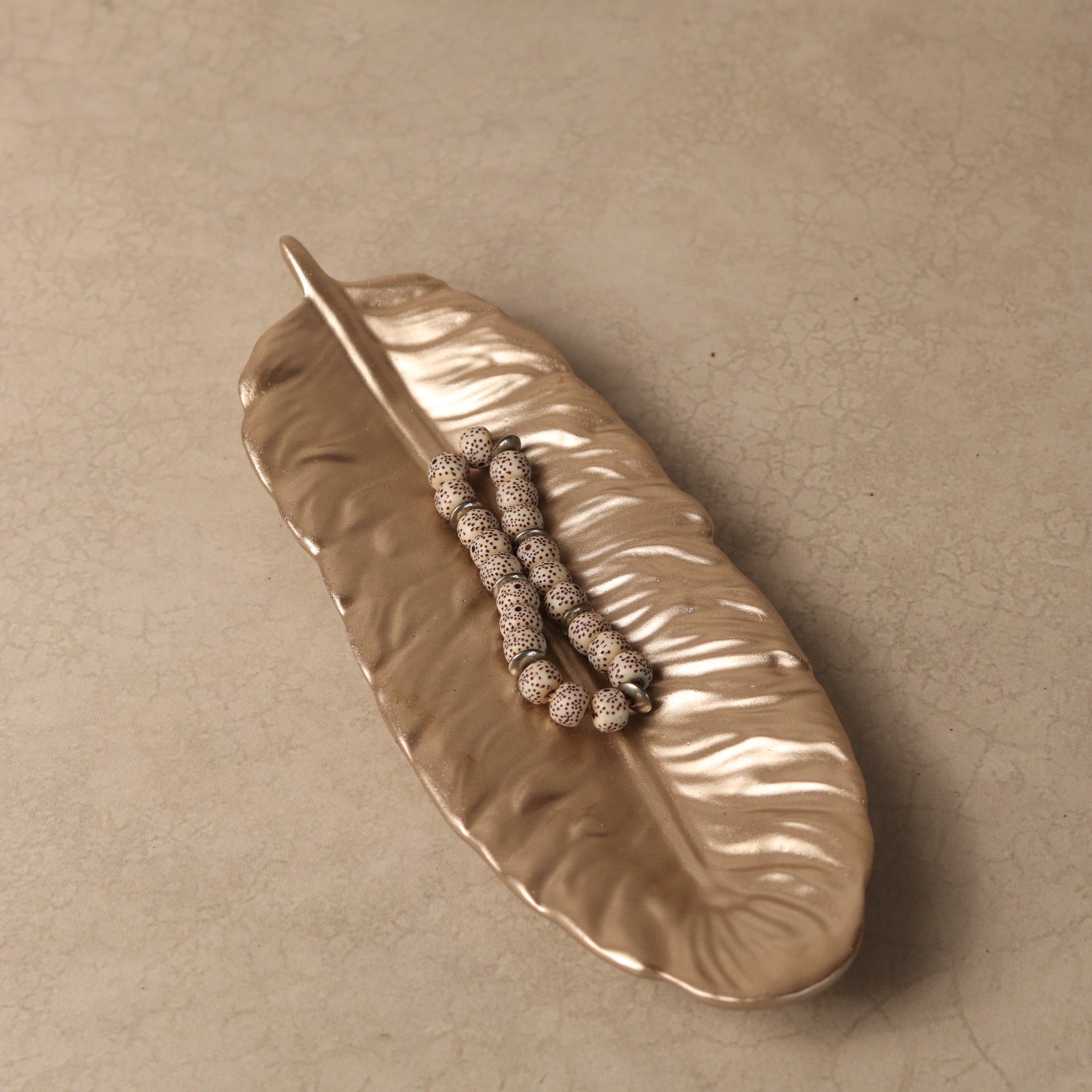 Feather Tray - Stunning Leaf Trinket Tray