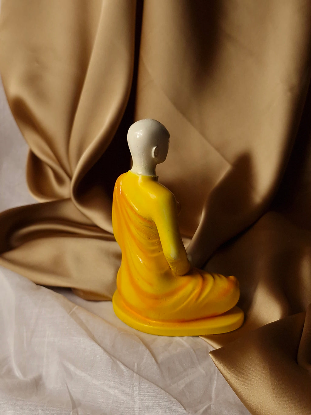 6" Serine Yashodara Theraniya Statue - Peaceful Spiritual Decor